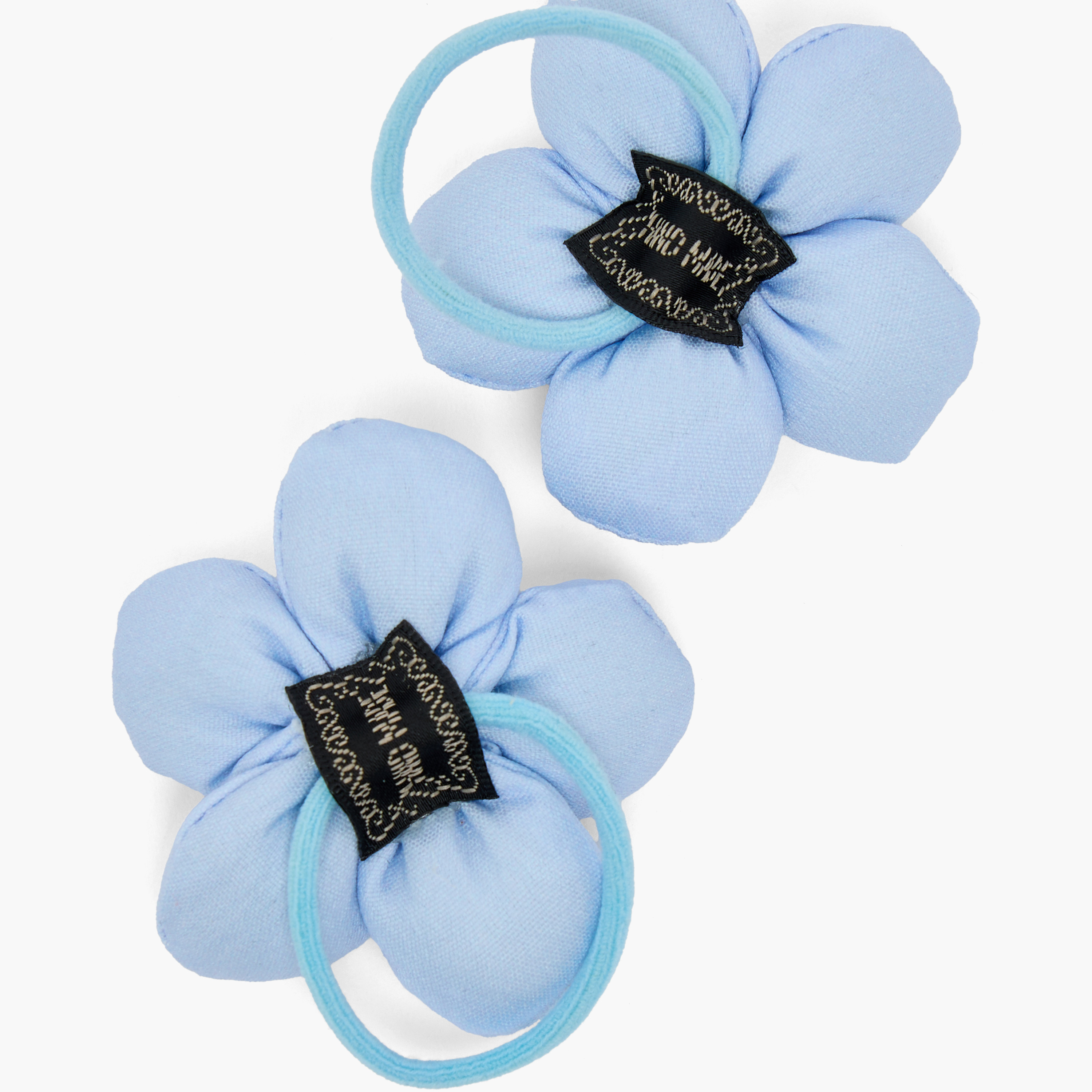طقم ربطات شعر بزهور قماشية أنيقة عدد 2 من تشارمز-girls-accessories-hairaccessories-image-4