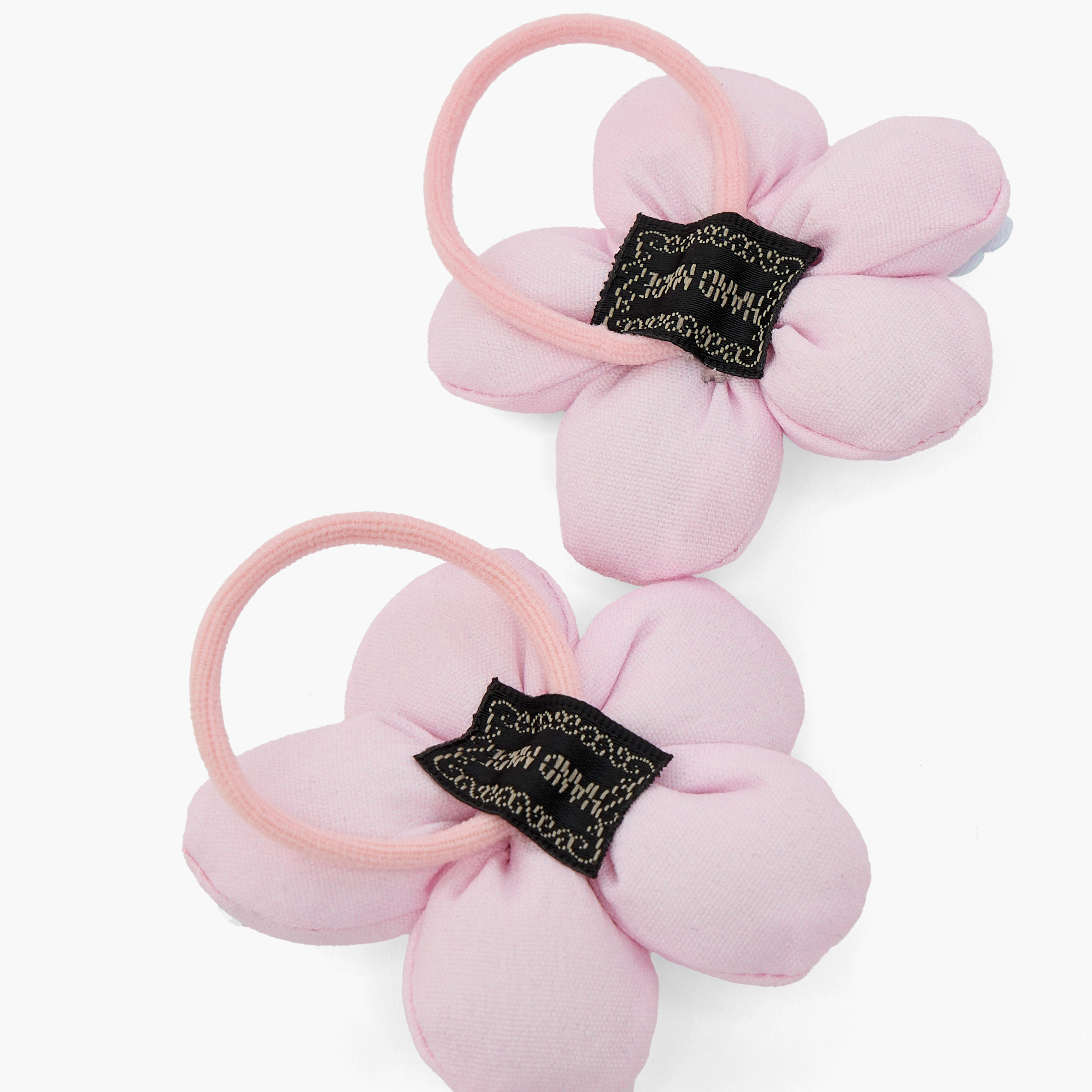 طقم ربطات شعر مزينة بزهور ناعمة عدد 2 من تشارمز-girls-accessories-hairaccessories-image-4