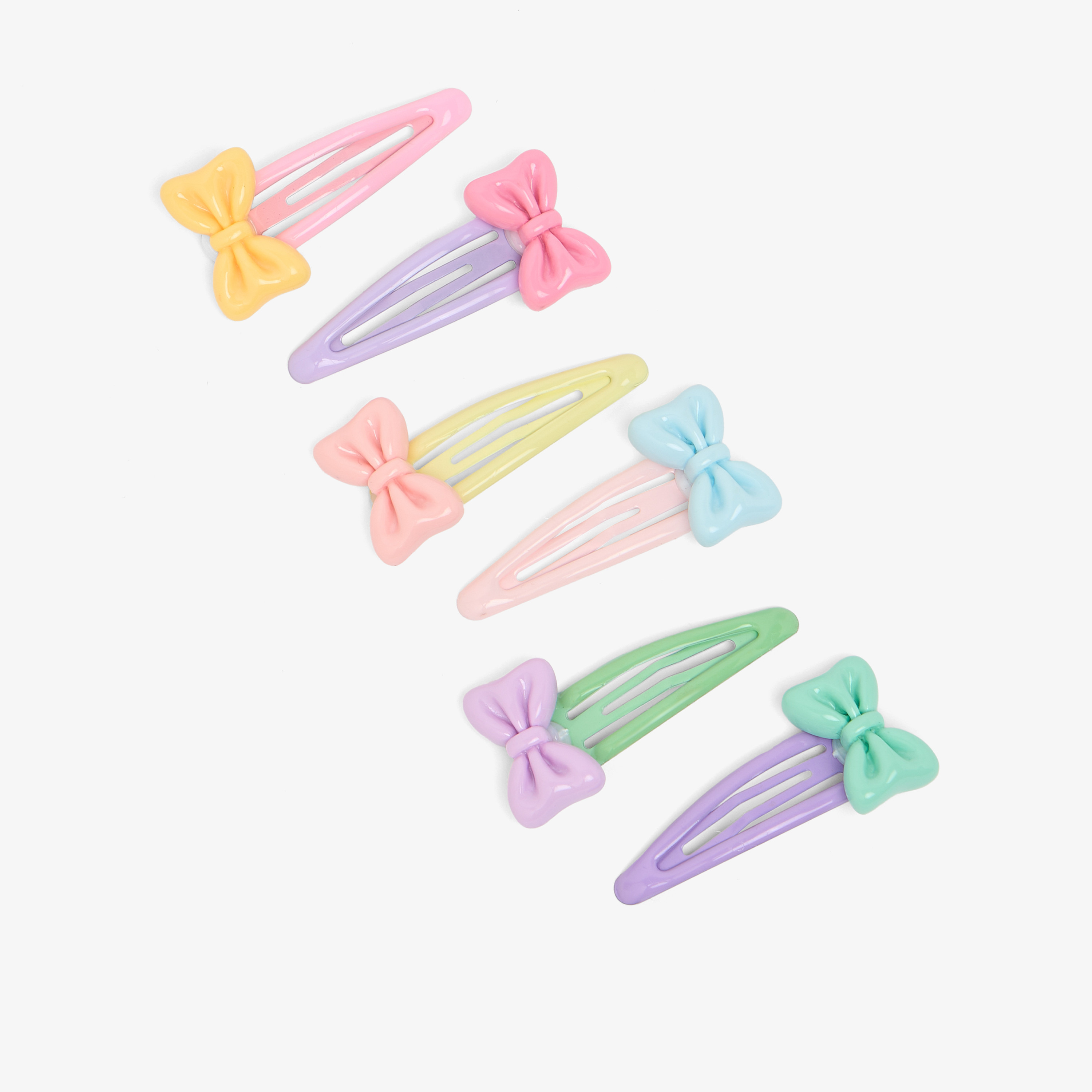 مجموعة مشابك شعر بفيونكة أنيقة 6 قطع من تشارمز-girls-accessories-hairaccessories-image-4