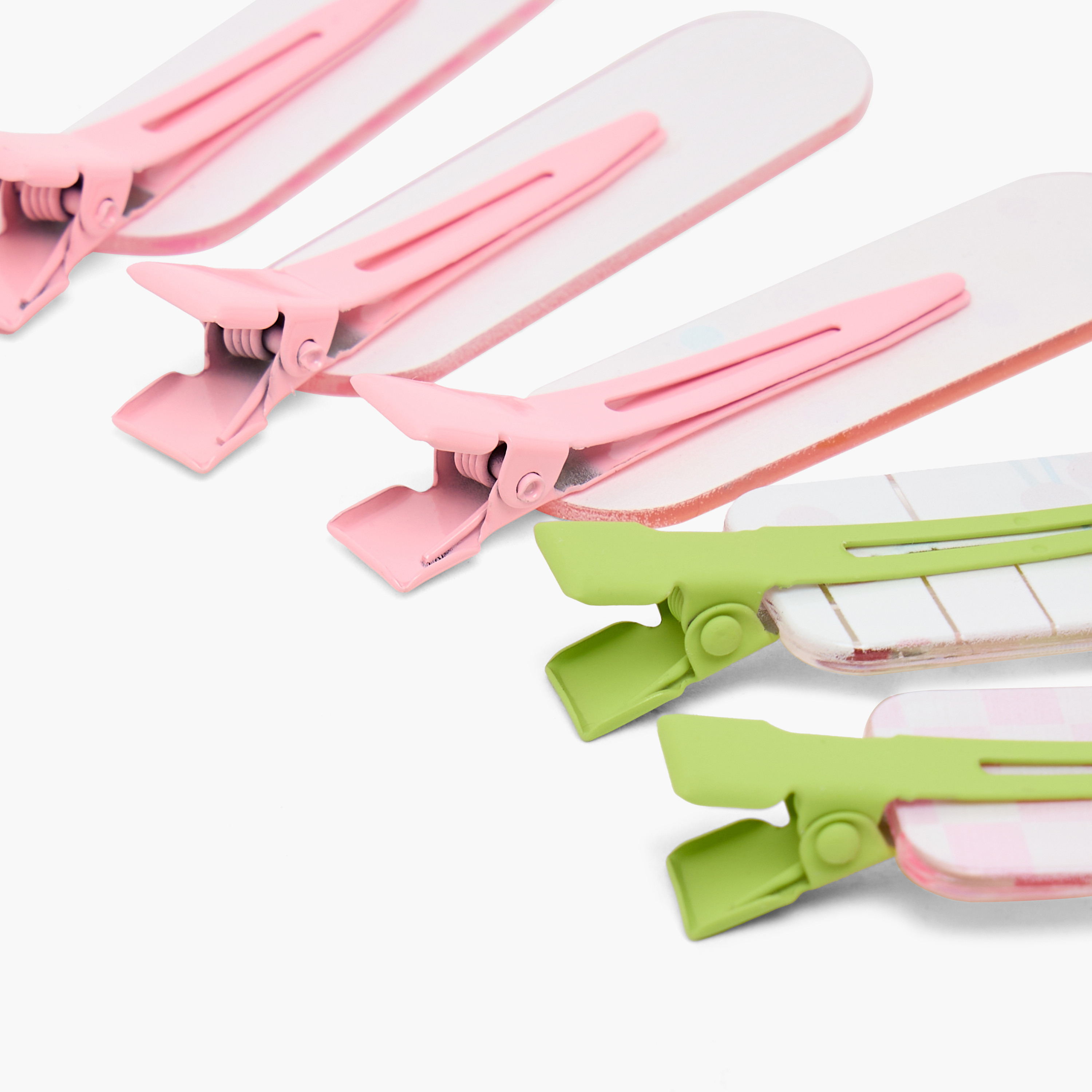مشابك شعر بطبعات صيفية من تشارمز - طقم من 5 قطع-girls-accessories-hairaccessories-image-5