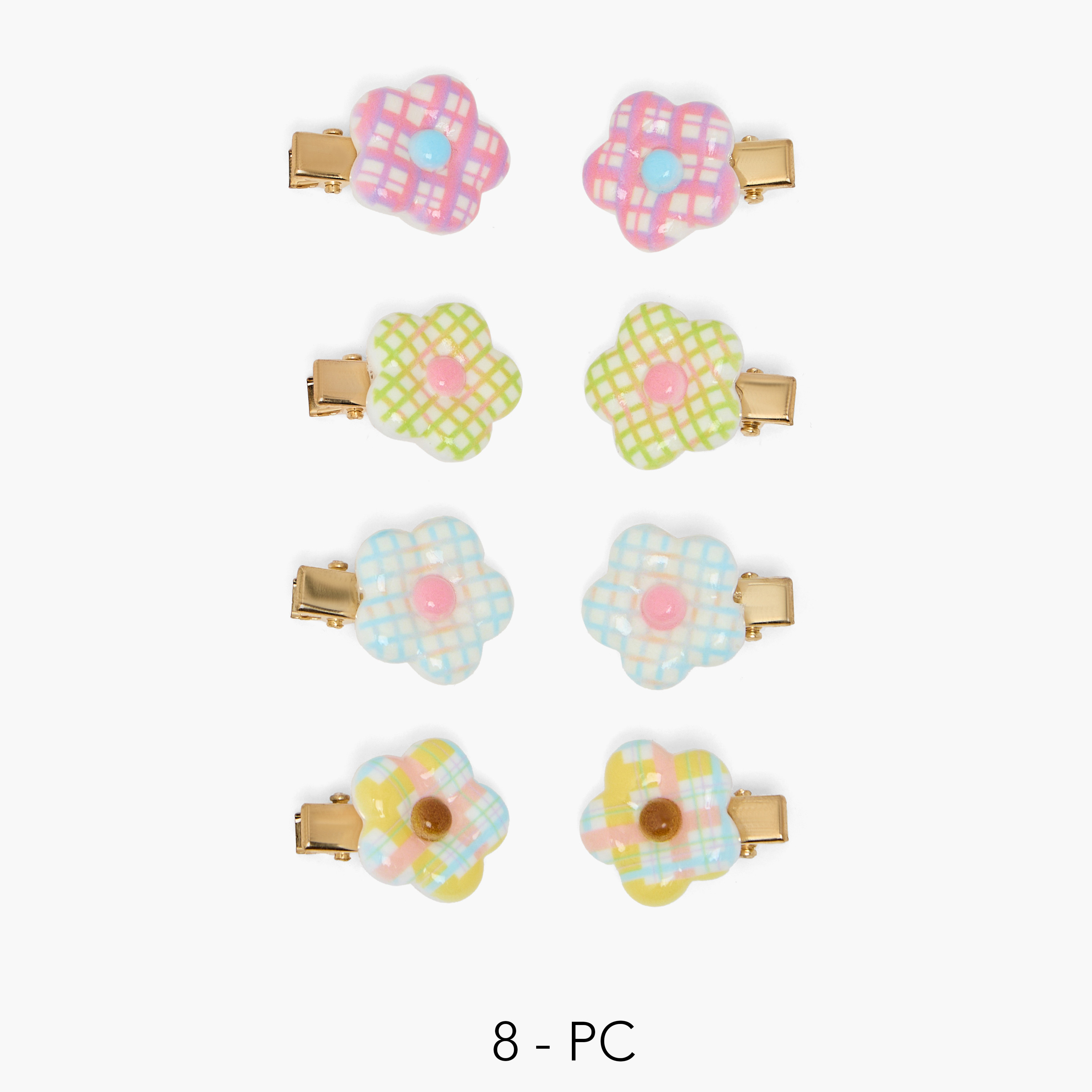 مشابك شعر - طقم من 5 قطع-girls-accessories-hairaccessories-image-1