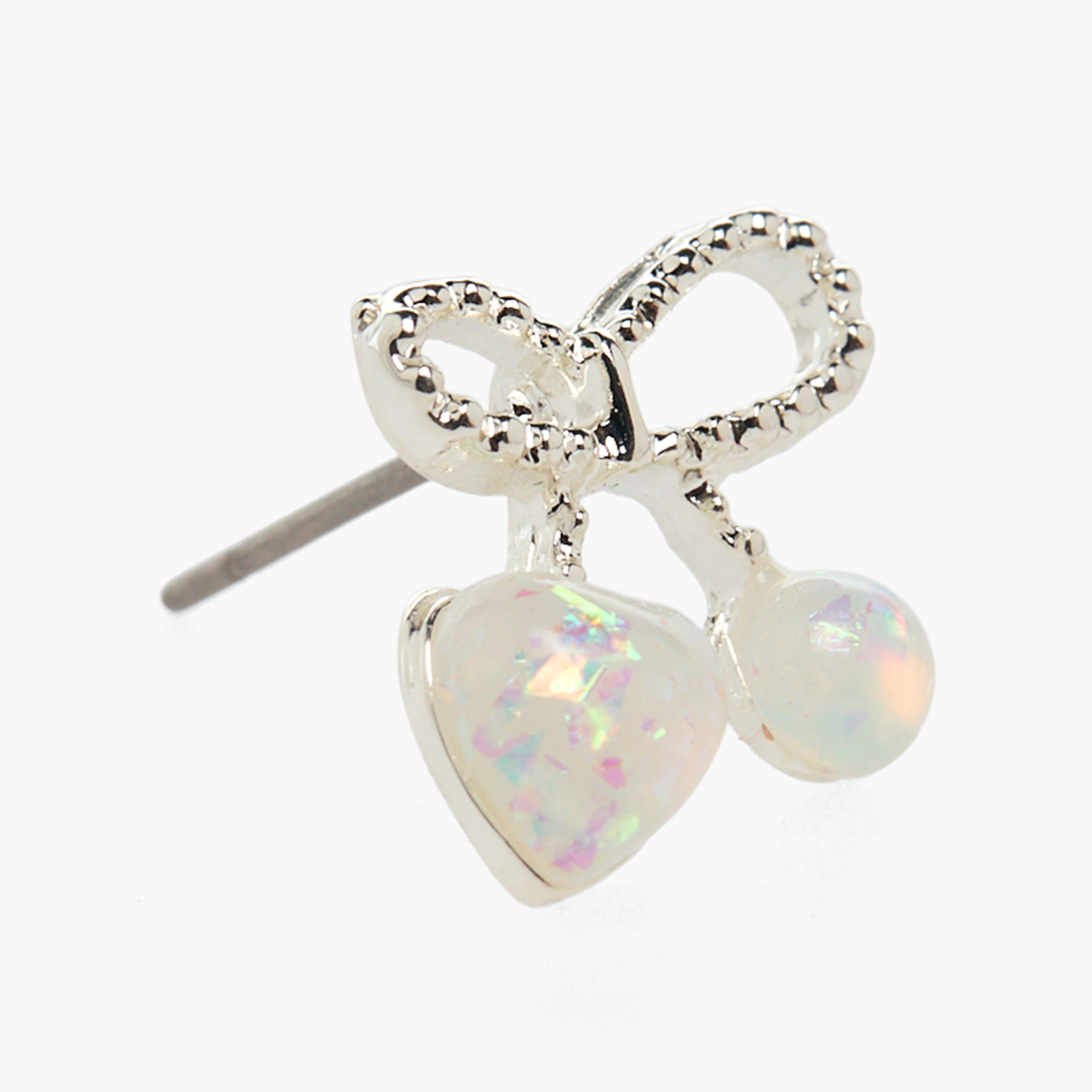 طقم أقراط مرصعة 10 أزواج بمكبس إغلاق من تشارمز-girls-accessories-jewellery-image-4