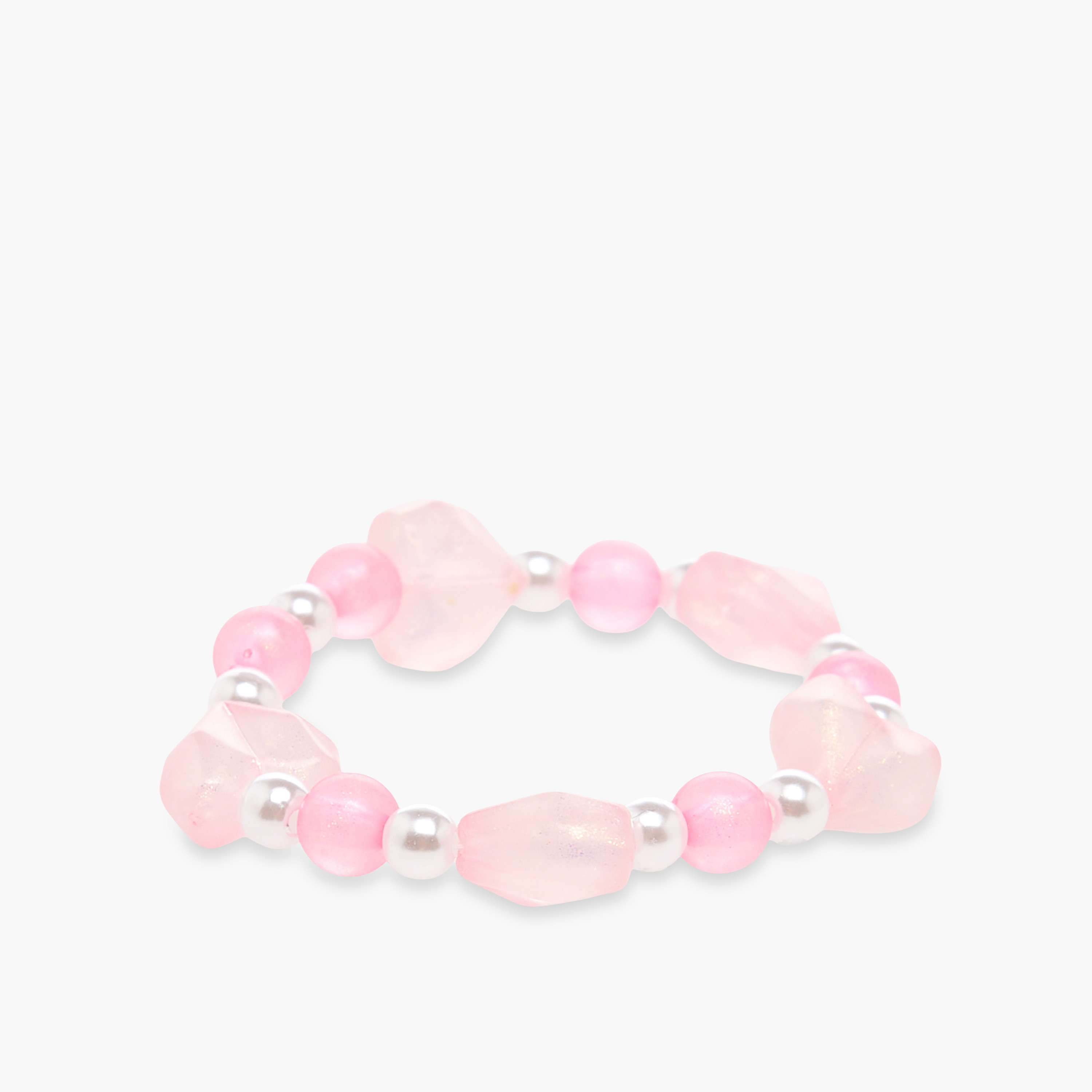 طقم أساور مطاطية بتصميم قلوب وخرز 3 قطع من تشارمز-girls-accessories-jewellery-image-3