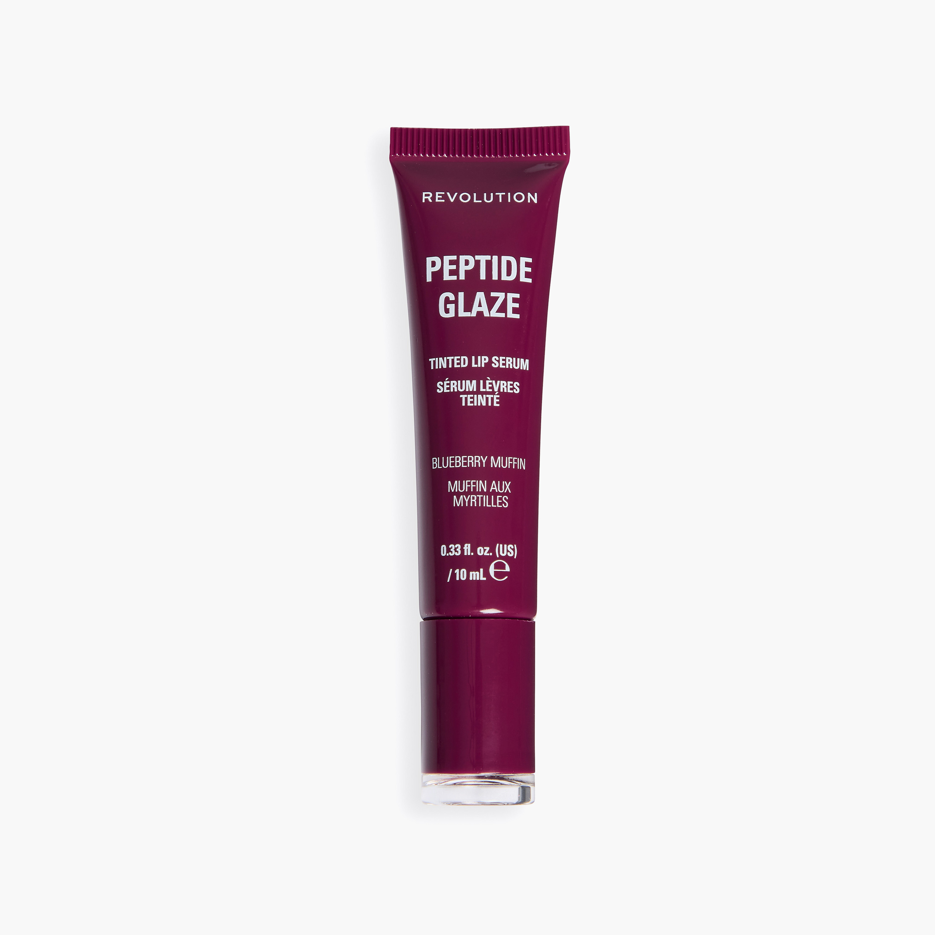 Makeup Revolution Peptide Glaze Tinted Lip Serum - Blueberry Muffin - 10ml-beautyandpersonalcare-makeup-lips-lipglossesandbalms-image-4