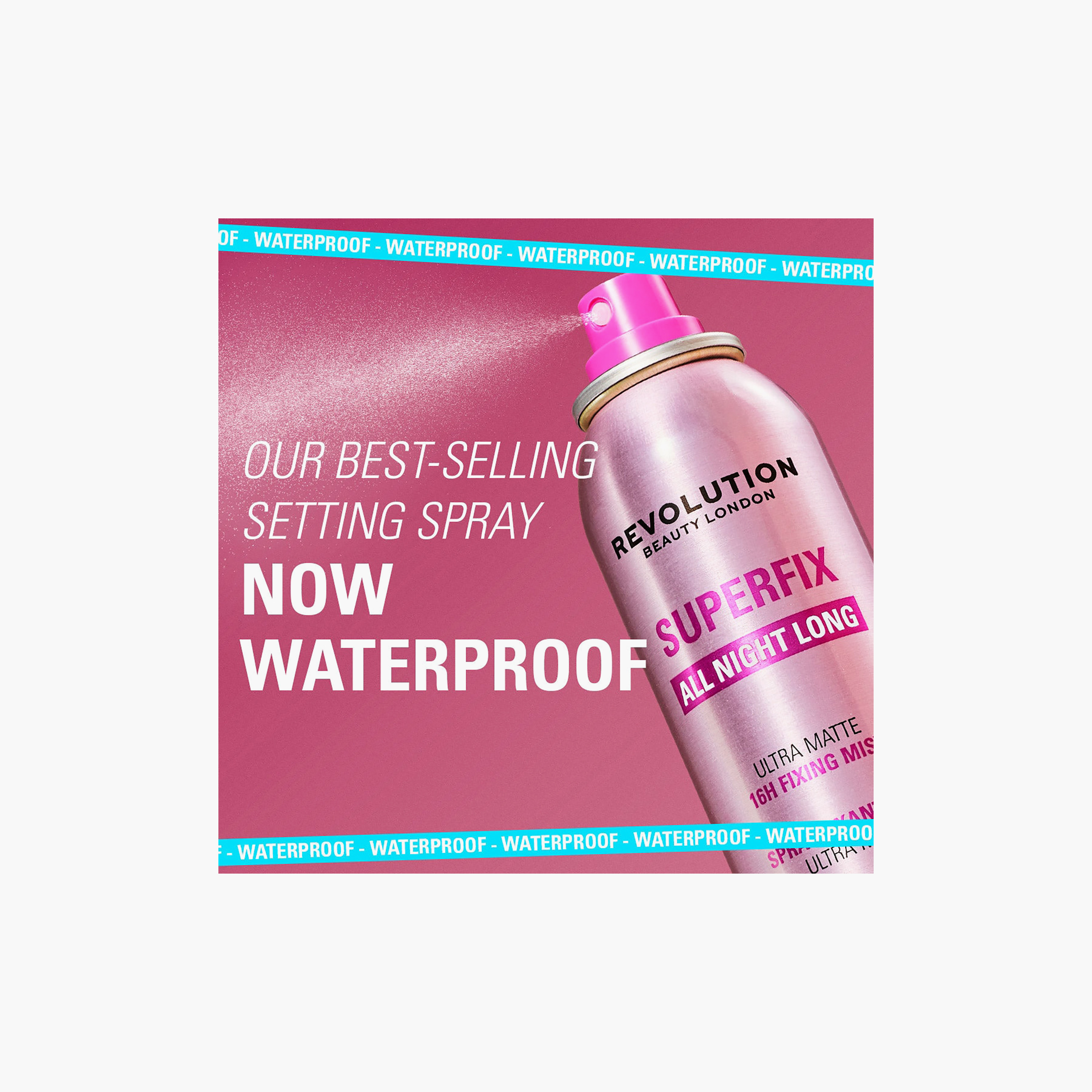 بخاخ تثبيت المكياج المقاوم للماء من ميك أب ريفوليوشن سوبرفيكس - 150 مل-beautyandpersonalcare-makeup-face-settingspray-image-7