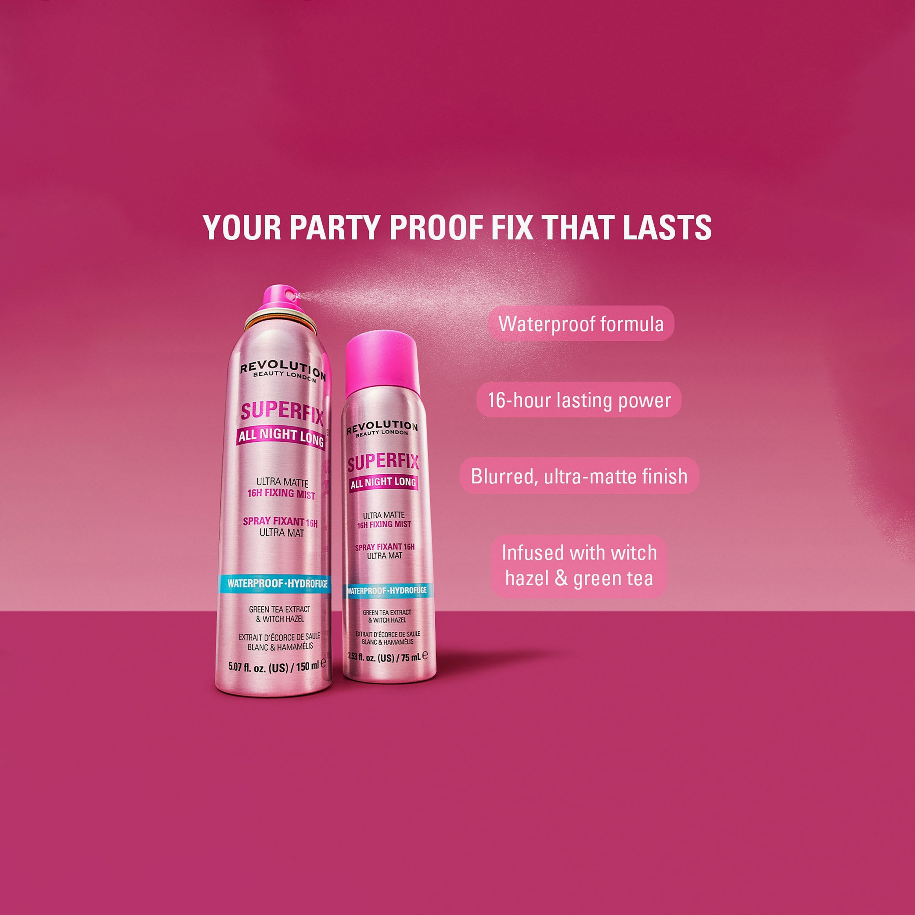 بخاخ تثبيت المكياج المقاوم للماء من ميك أب ريفوليوشن سوبرفيكس - 150 مل-beautyandpersonalcare-makeup-face-settingspray-image-8