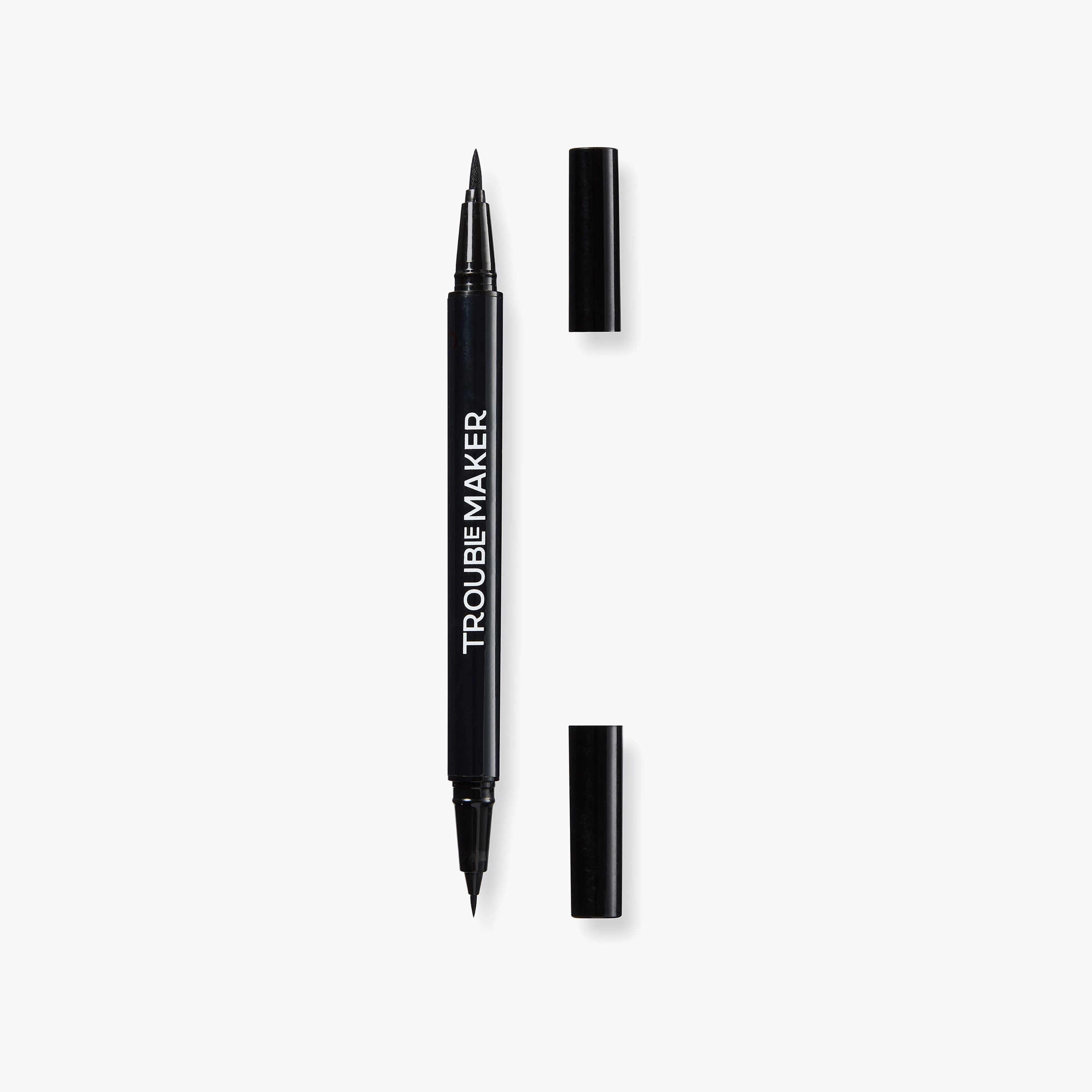 Trouble Maker Double Trouble Dual Ended Liquid Eyeliner Pen - 0.8ml-beautyandpersonalcare-makeup-eyes-eyeliners-image-1