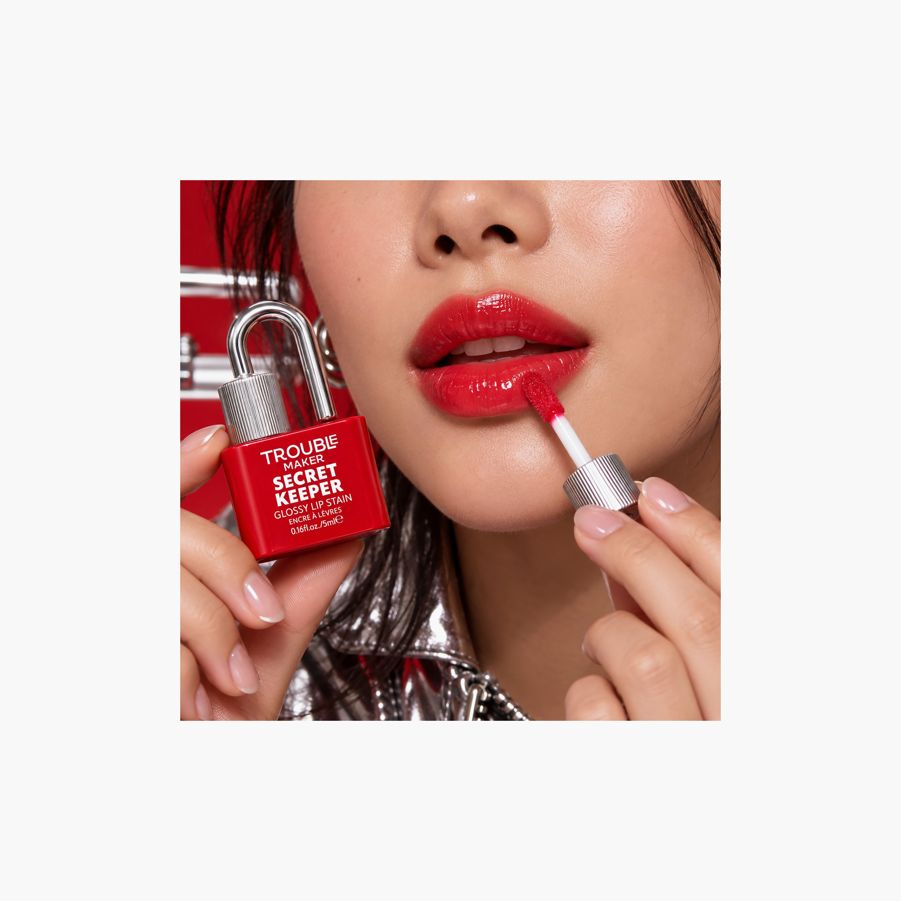 Trouble Maker Secret Keeper Lip Gloss Stain - 5ml-beautyandpersonalcare-makeup-lips-liptint-image-5