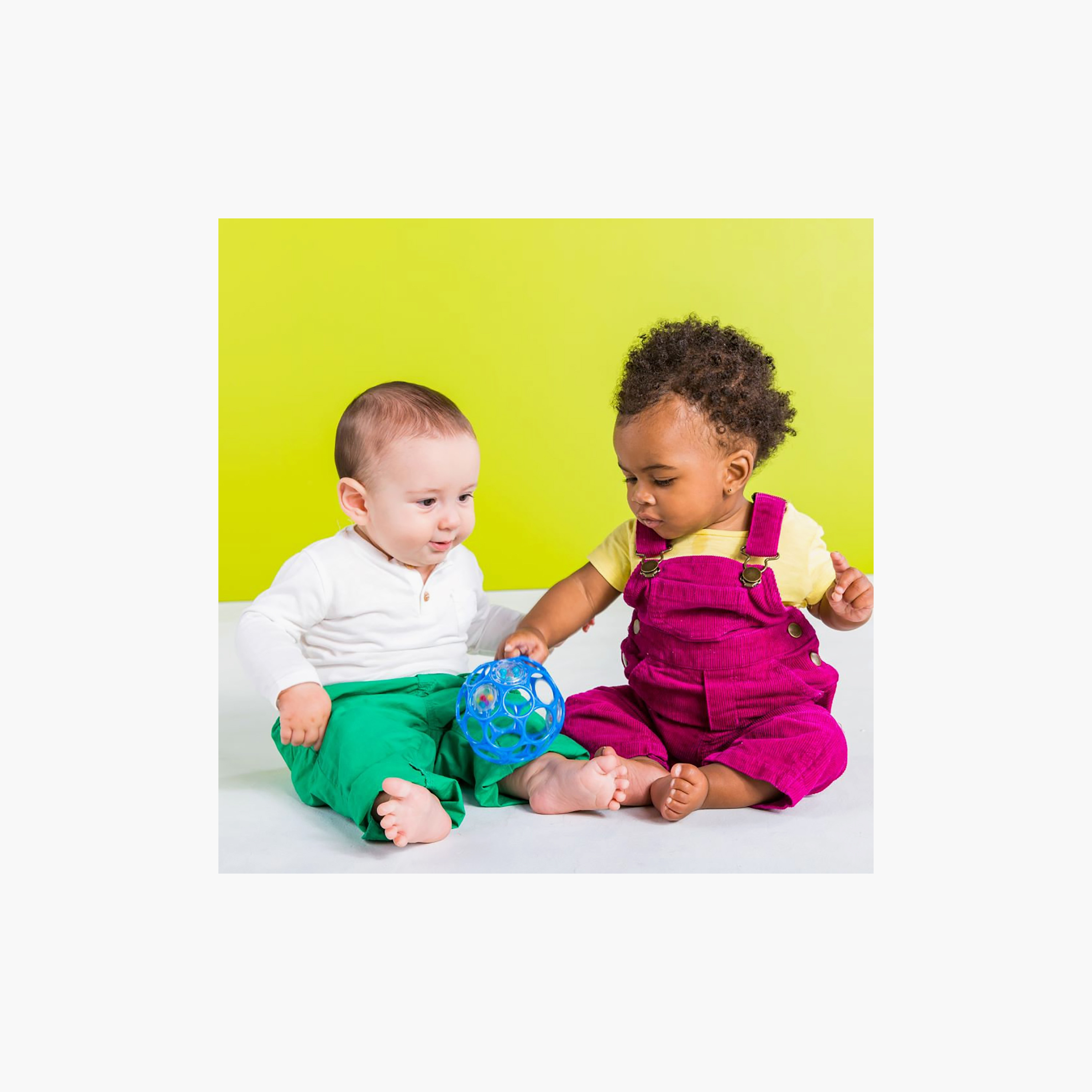 Bright Starts BPA-Free Oball Rattle Toy - 4 Inch - Newborn+-baby-infantactivity-image-3
