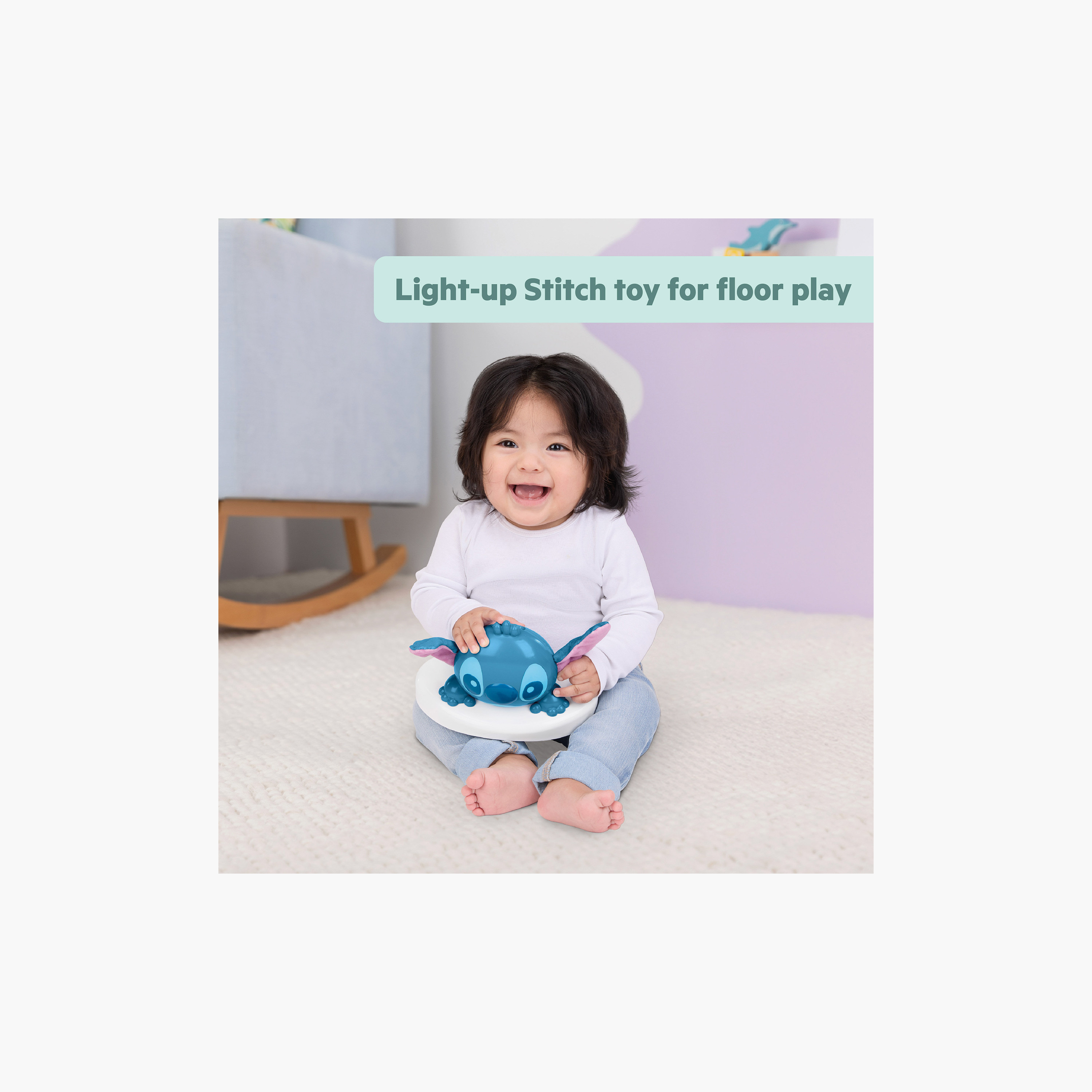 نطاطة أنشطة ستيتش ليتل أوهانا مع ألعاب قابلة للفصل من برايت ستارتس-baby-infantactivity-image-5