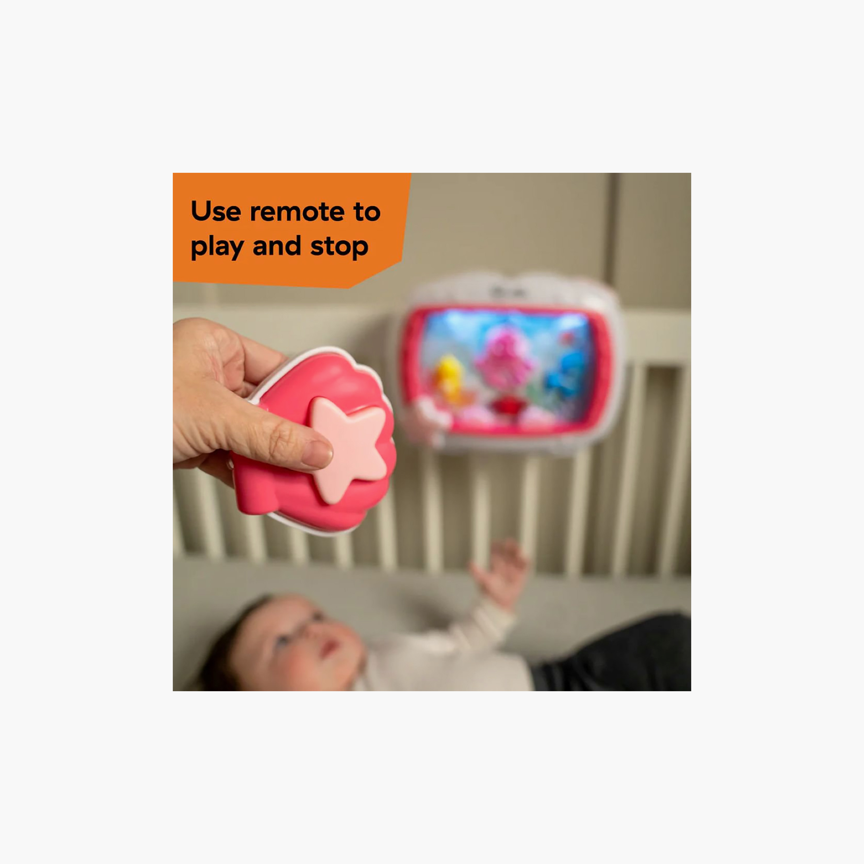 لعبة سرير مهدئة سي دريمز سوذر مع ريموت من بيبي آينشتاين-baby-feeding-pacifiers-image-4