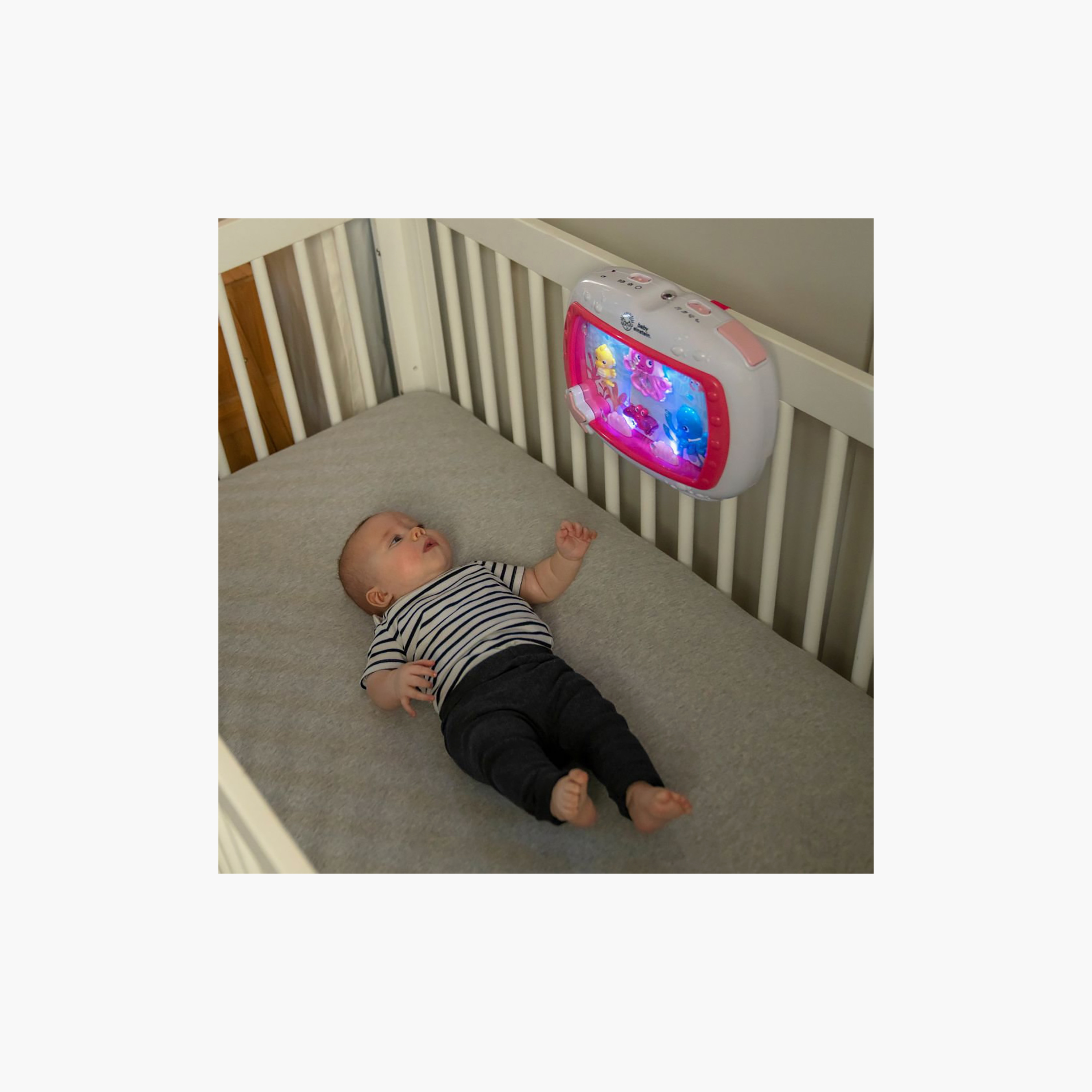 لعبة سرير مهدئة سي دريمز سوذر مع ريموت من بيبي آينشتاين-baby-feeding-pacifiers-image-7