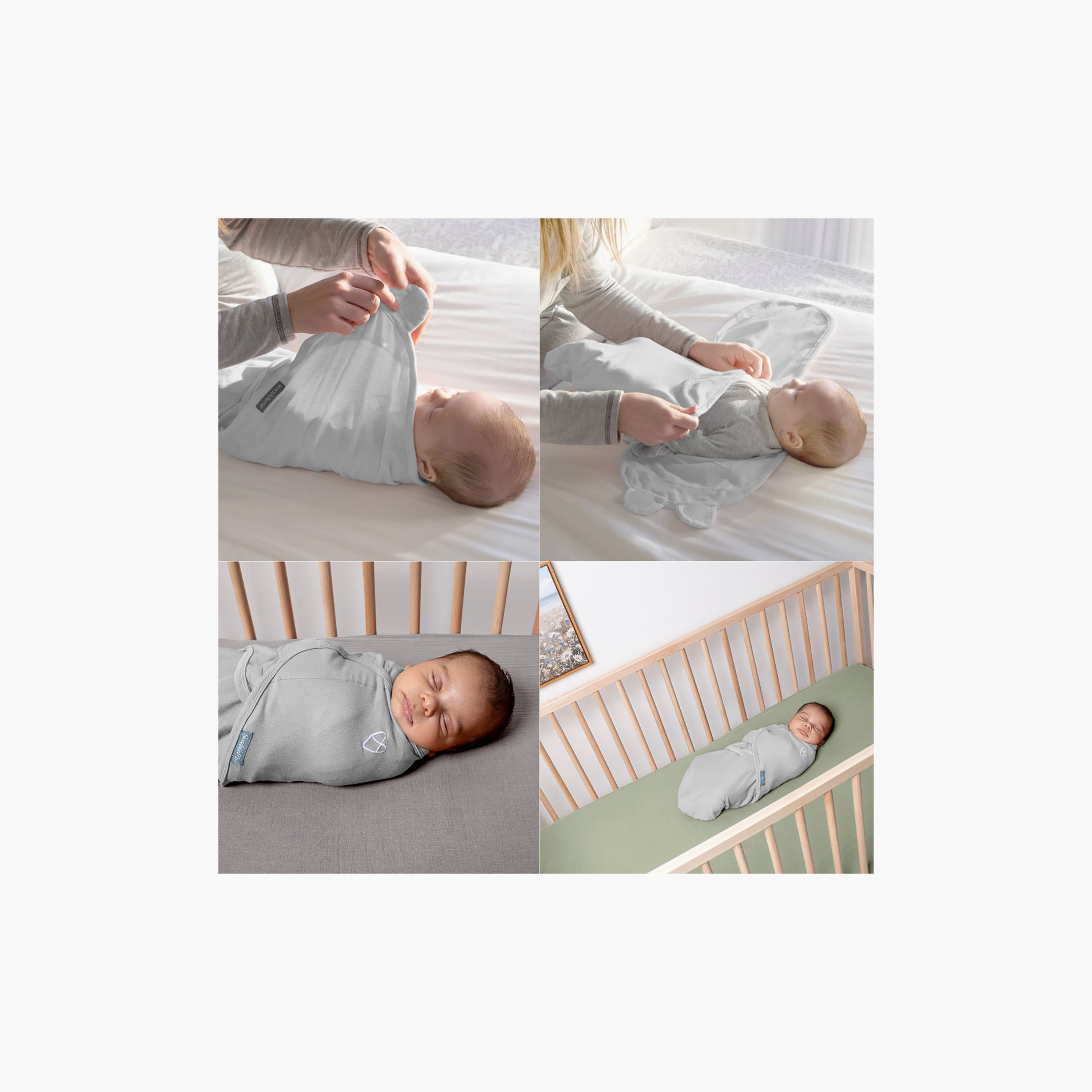 Ingenuity 2-Piece 1.0 TOG SwaddleMe Swaddle - Peekaboo Sloth - 0-3 Months-baby-nursery-blanketsandswaddles-swaddlesandsleepingbags-image-4