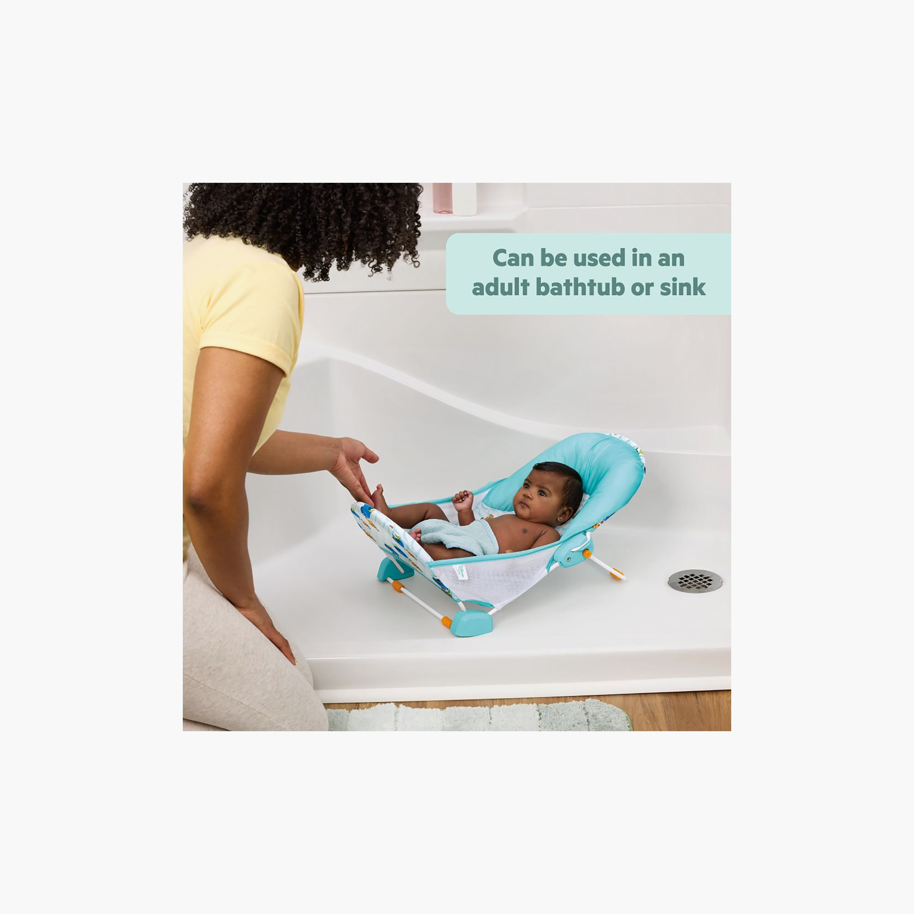 Bright Starts Finding Nemo Foldaway 2-Position Baby Bath Seat - 0-6 Months-baby-bathandcare-bathtubs-image-4