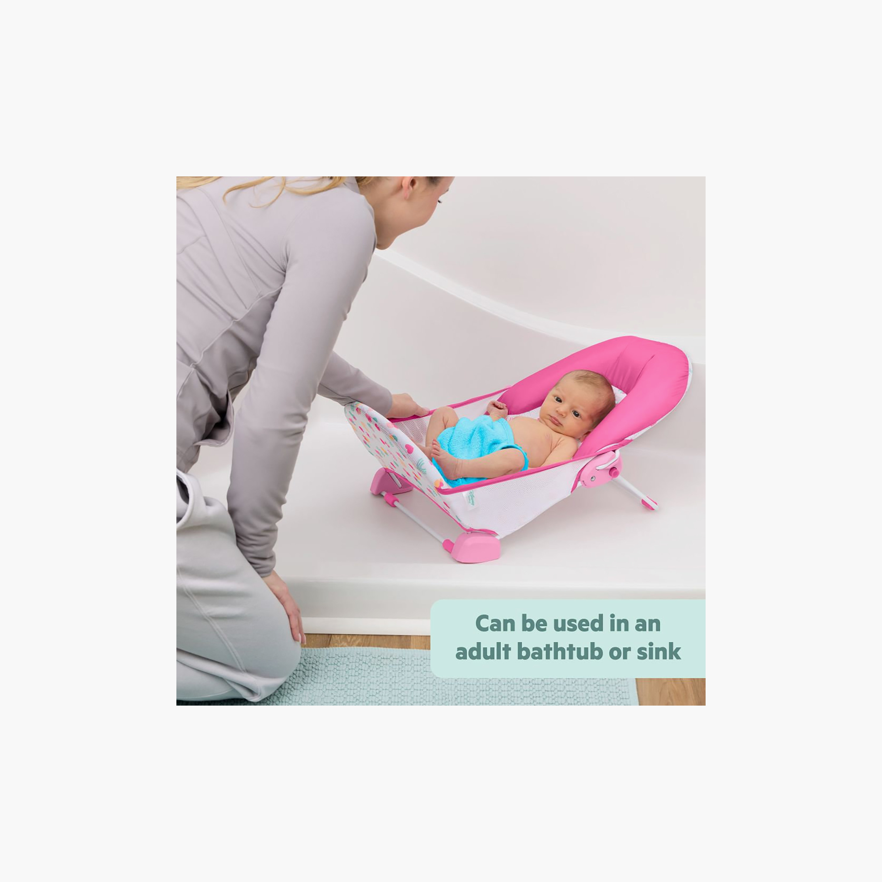 Bright Starts Minnie Mouse Foldaway 2-Position Baby Bath Seat - 0-6 Months-baby-bathandcare-bathtubs-image-4