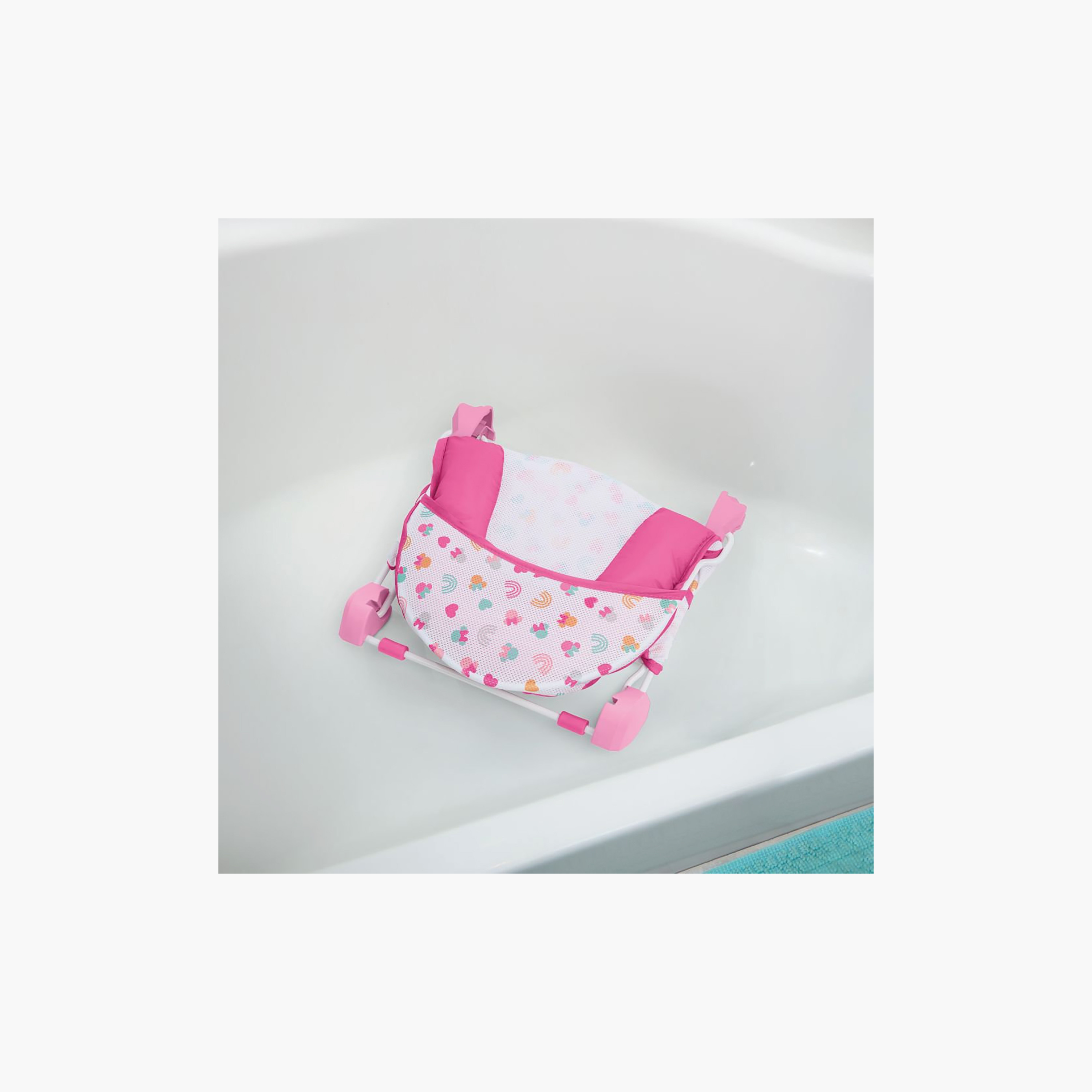 Bright Starts Minnie Mouse Foldaway 2-Position Baby Bath Seat - 0-6 Months-baby-bathandcare-bathtubs-image-7