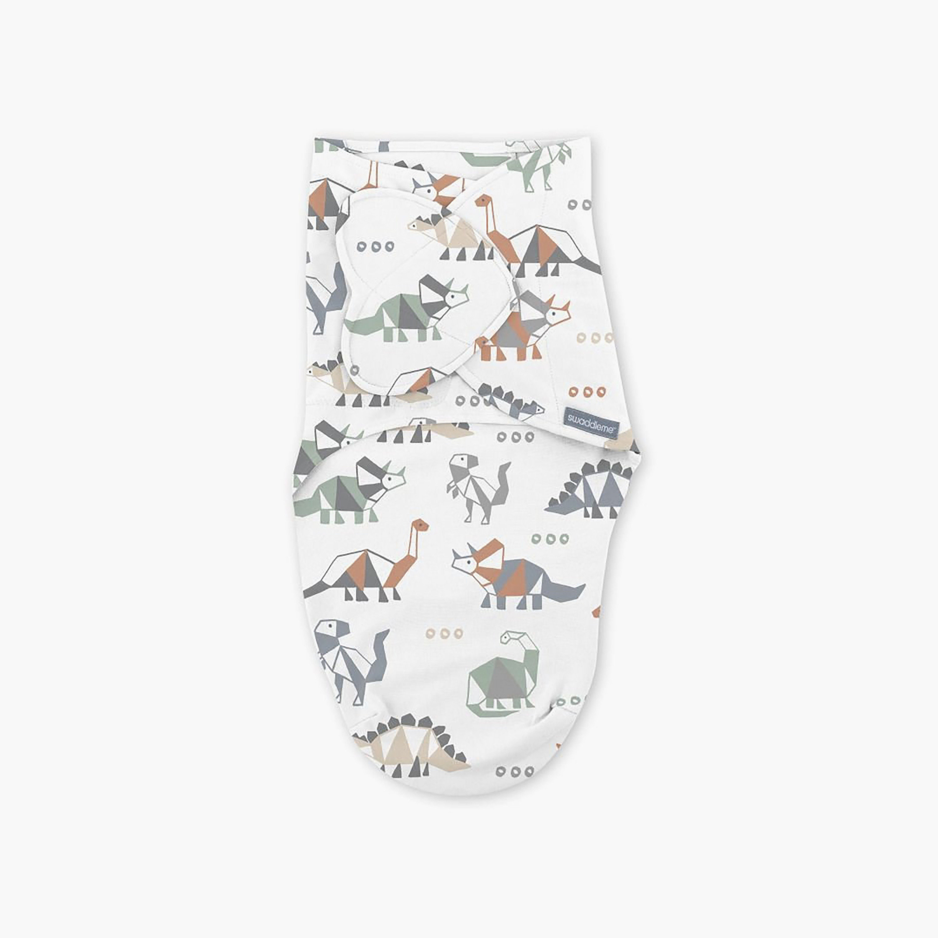 Ingenuity 3-Piece SwaddleMe Swaddle - Dino Mite - 0-3 Months-baby-nursery-blanketsandswaddles-swaddlesandsleepingbags-image-2