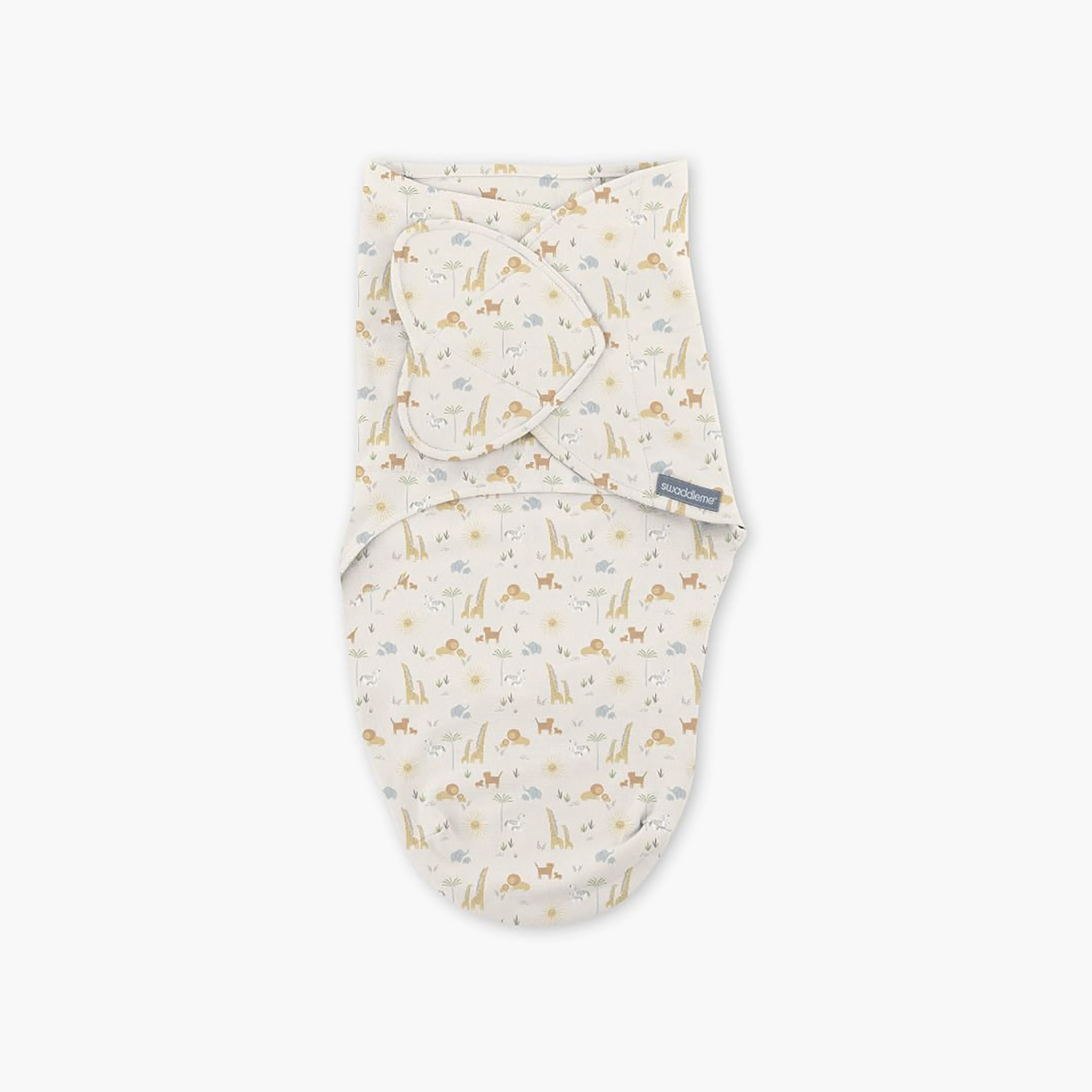 Ingenuity 3-Piece SwaddleMe Swaddle - Safari - 0-3 Months-baby-nursery-blanketsandswaddles-swaddlesandsleepingbags-image-3