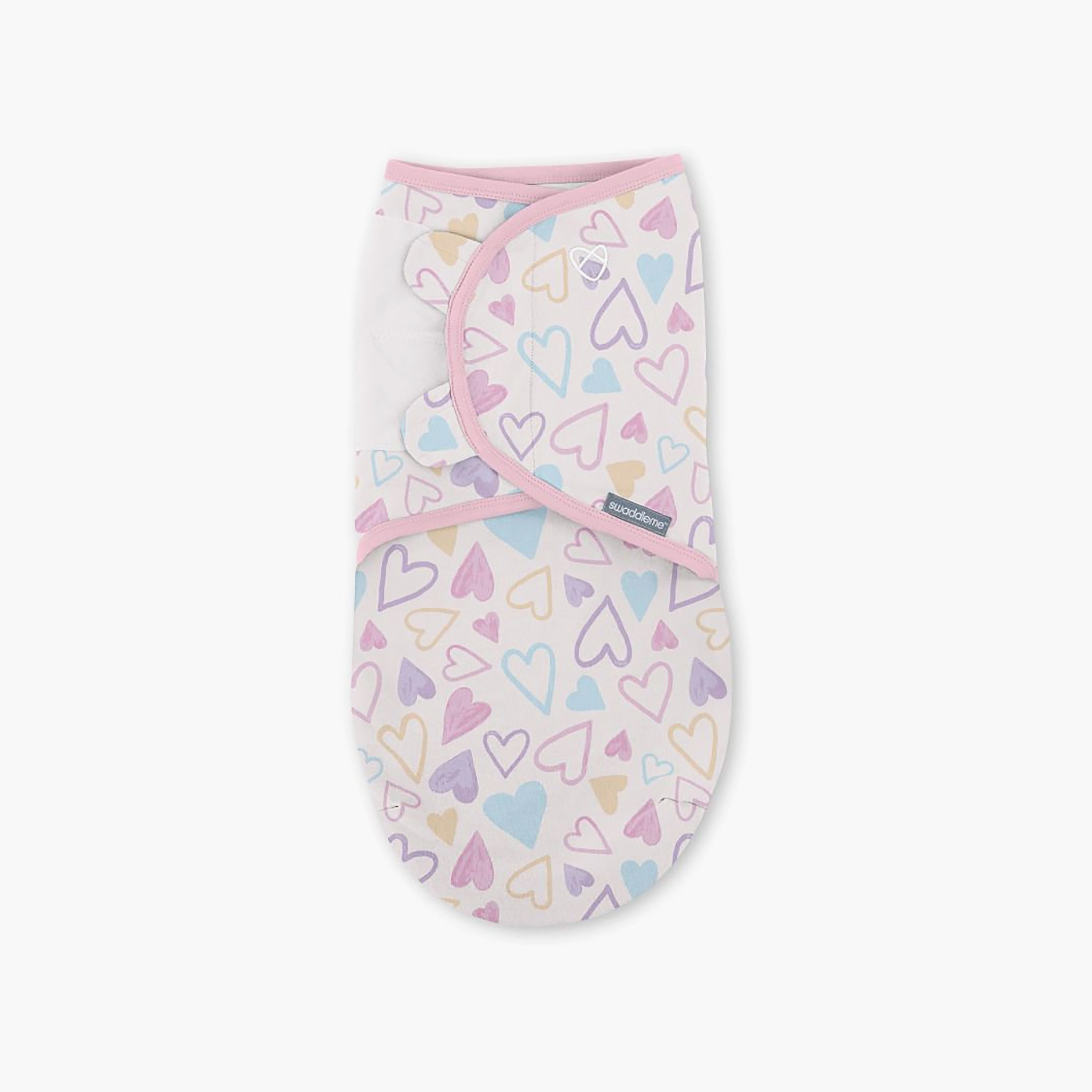 Ingenuity 2-Piece 1.0 TOG Swaddle - I Heart You - 0-3 Months-baby-nursery-blanketsandswaddles-swaddlesandsleepingbags-image-2