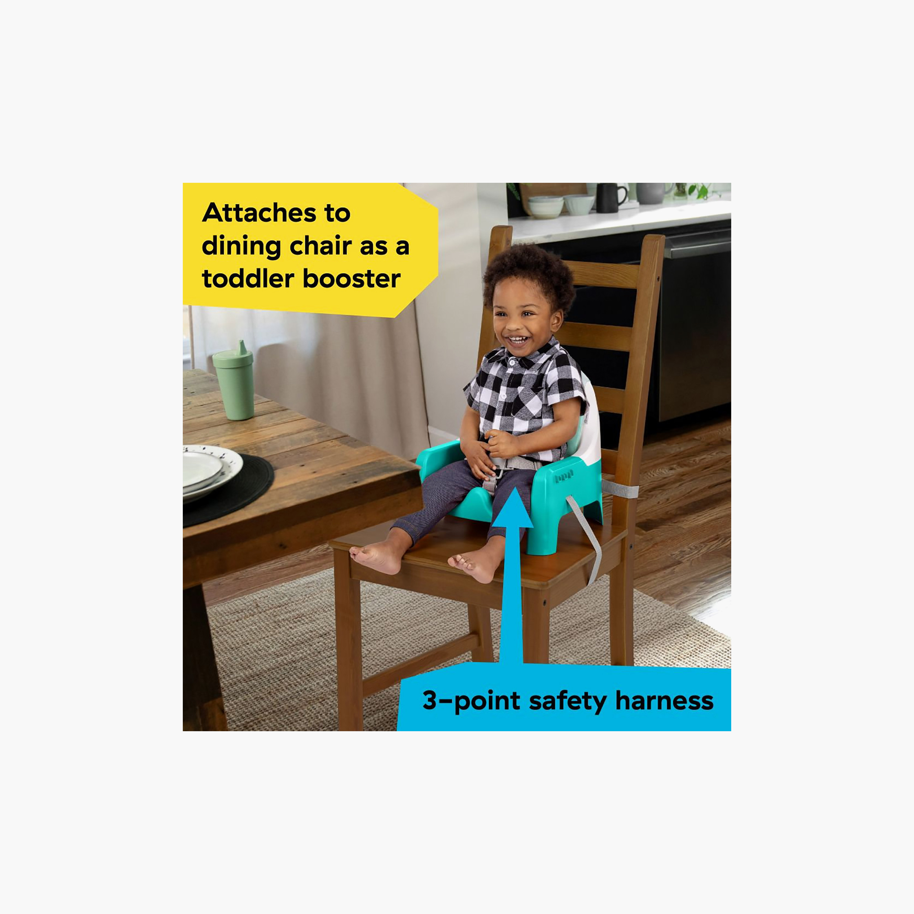 كرسي اطعام بيبي اينشتاين سناب اند ستير مع صينية قابلة للازالة-baby-feeding-highchairsandboosters-image-3