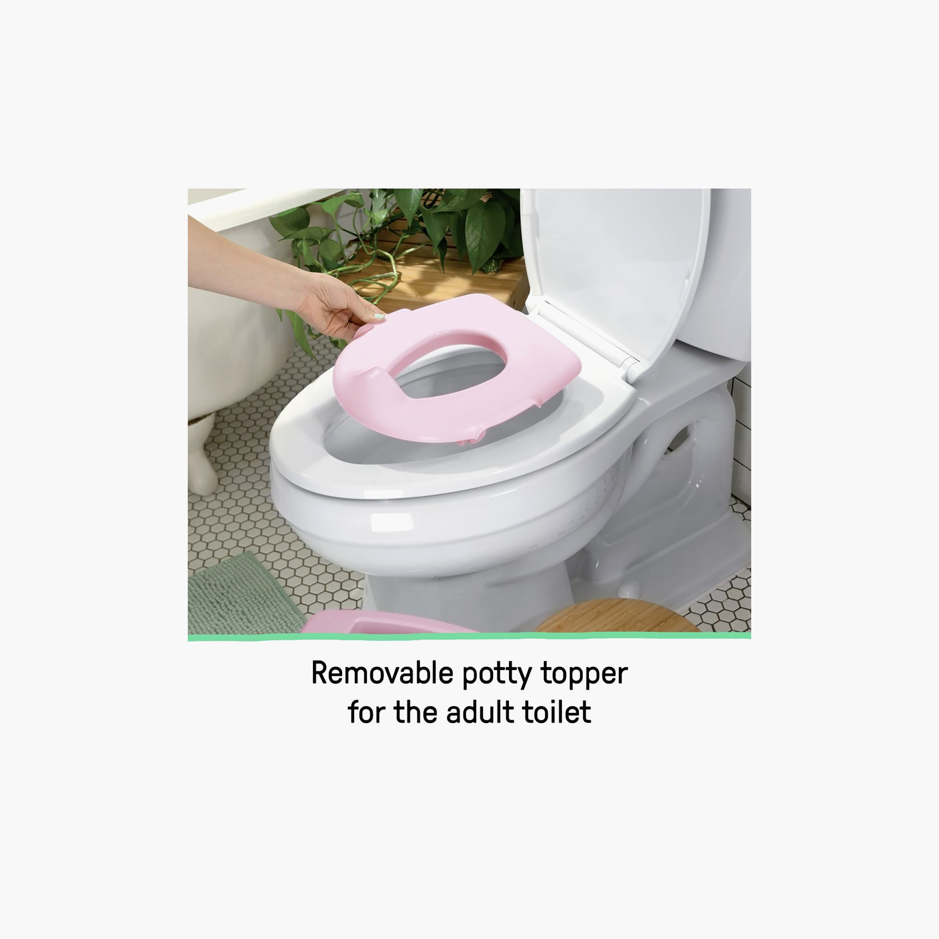 Ingenuity Summer My Size Potty Pro Realistic Toddler Toilet Seat - 18–60 Months - Pink-baby-diapering-pottytraining-image-7
