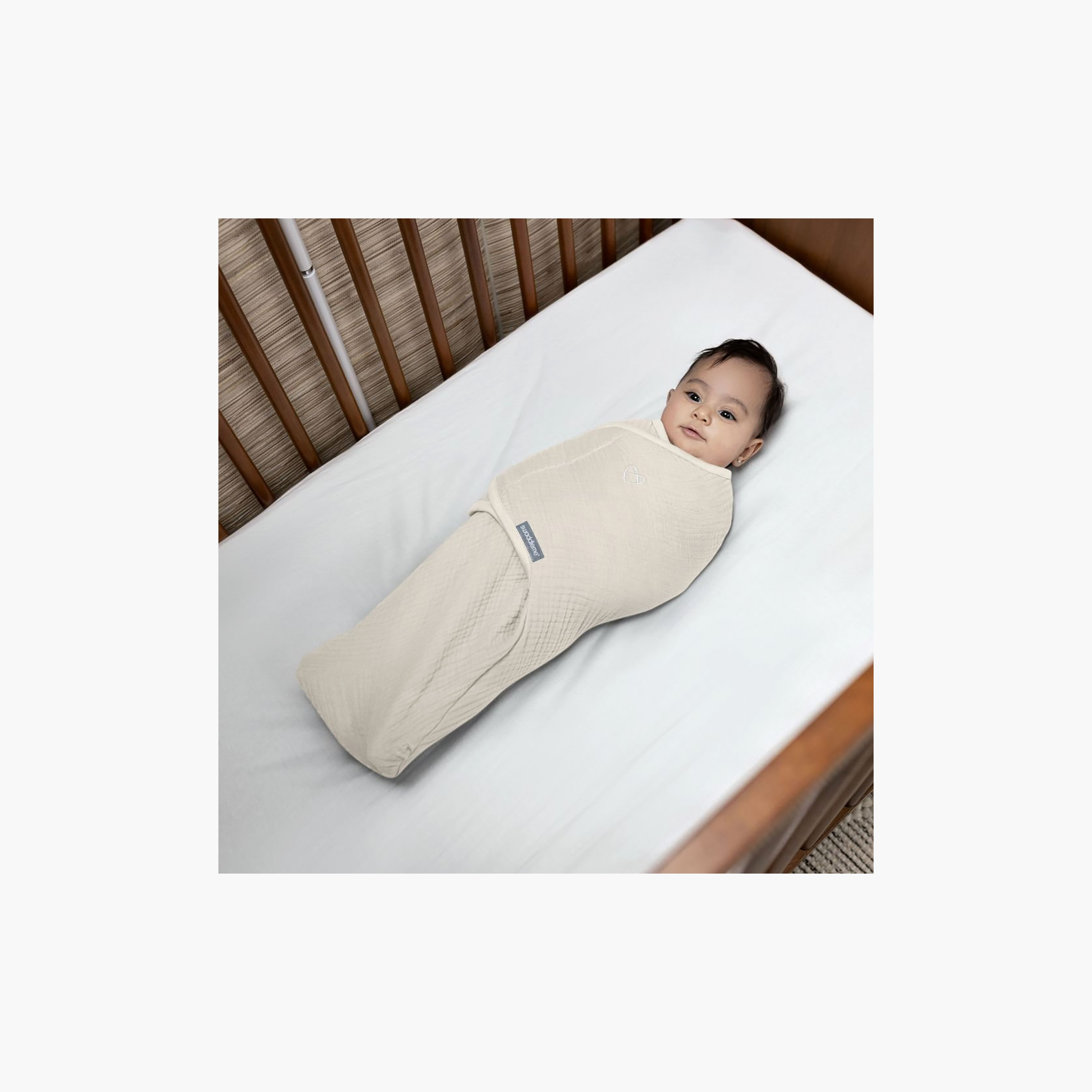 قماط سوادل مي (1.5 توغ) قماش موسلين الأصلي لعمر 0-3 أشهر من إنجينويتي-baby-nursery-blanketsandswaddles-swaddlesandsleepingbags-image-2