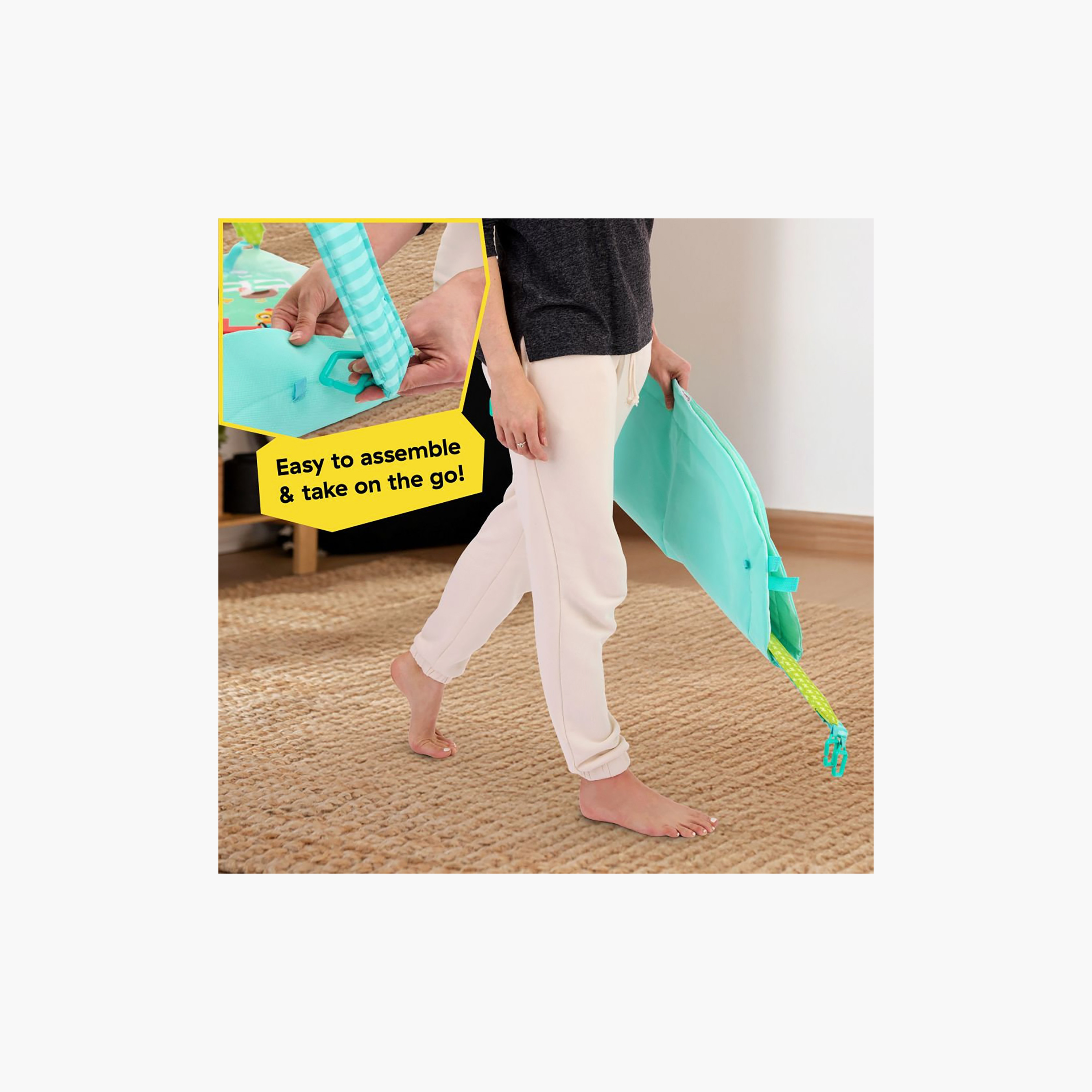 مجموعة مفرش لعب بيبي اينشتاين 4 في 1 كيكينغ تونز-baby-infantactivity-playpensandplaymats-image-7