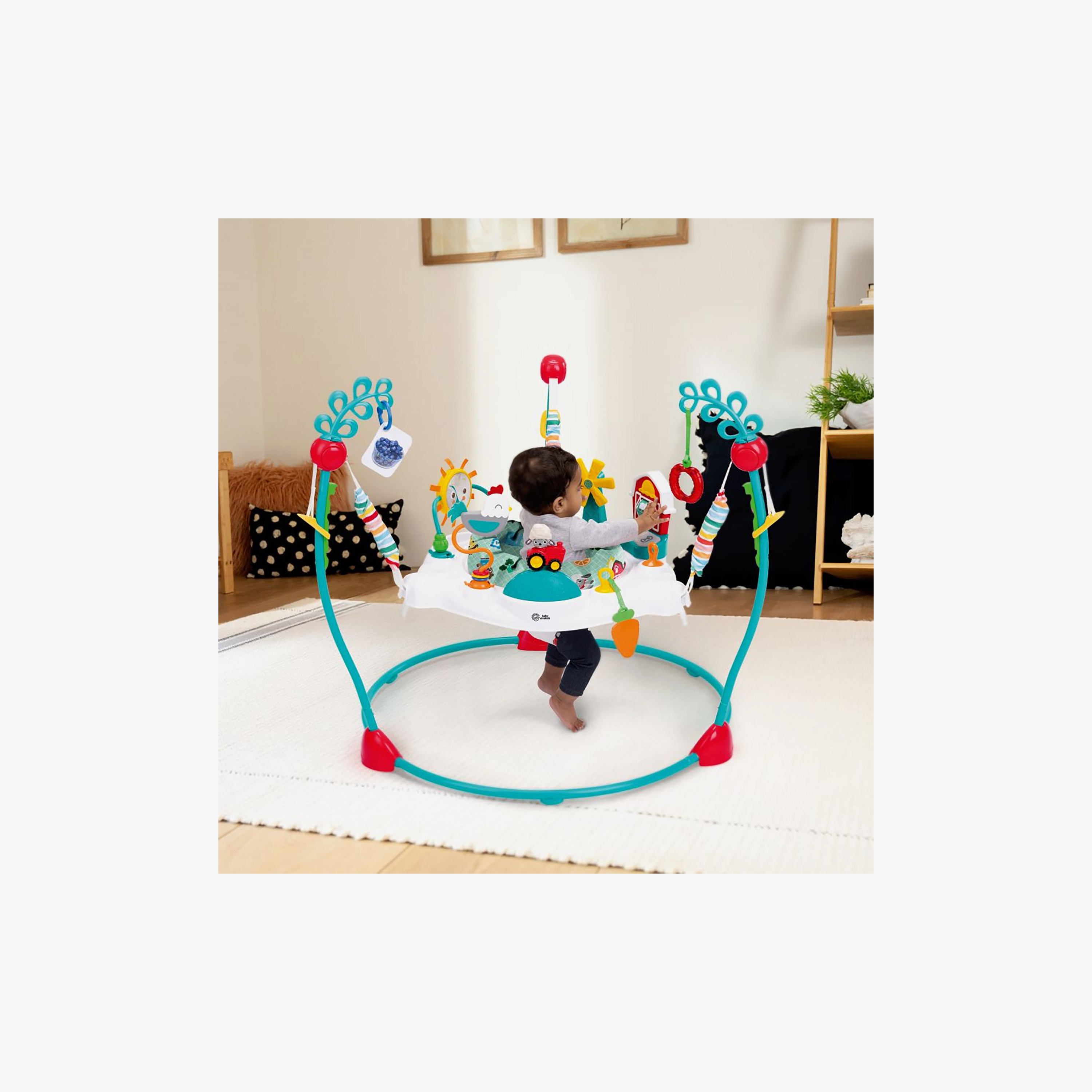 نطاطة بيبي اينشتاين 2 في 1 جامب اند ليرن التفاعلية مع العاب متدلية-baby-infantactivity-bouncers-image-3