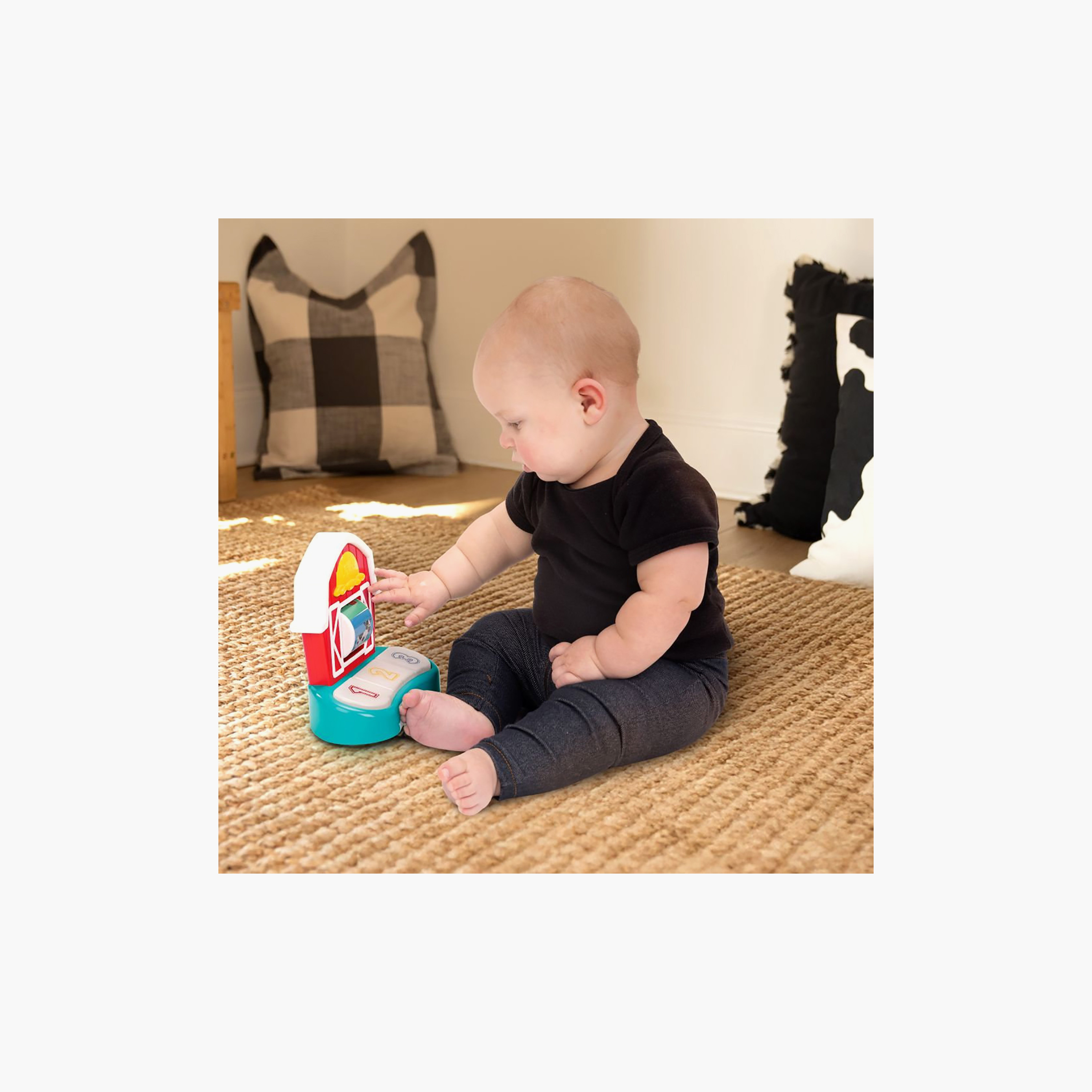 نطاطة بيبي اينشتاين 2 في 1 جامب اند ليرن التفاعلية مع العاب متدلية-baby-infantactivity-bouncers-image-4