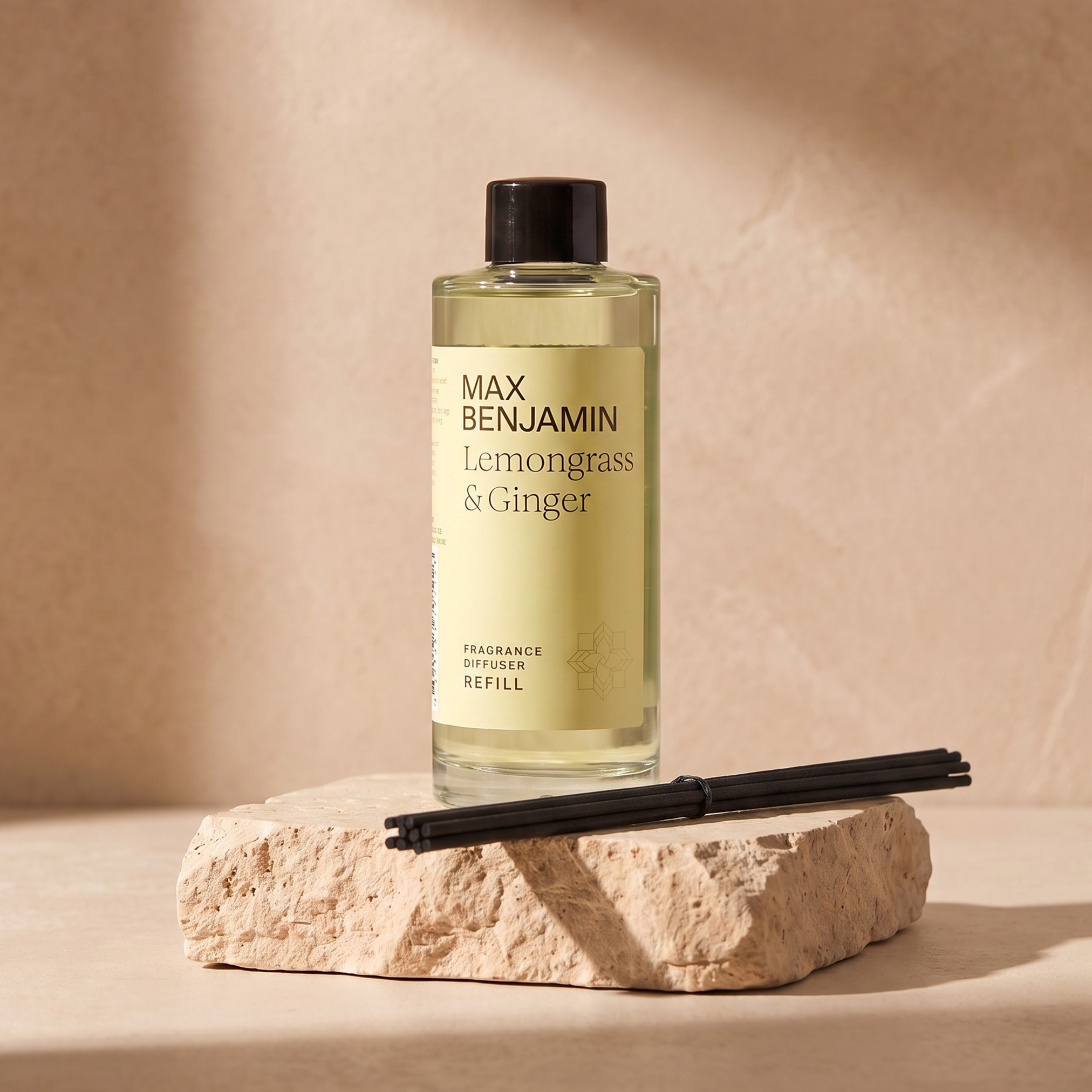 Max Benjamin Lemongrass and Ginger Diffuser Refill - 150 ml-household-homefragrance-reeddiffusers-image-2