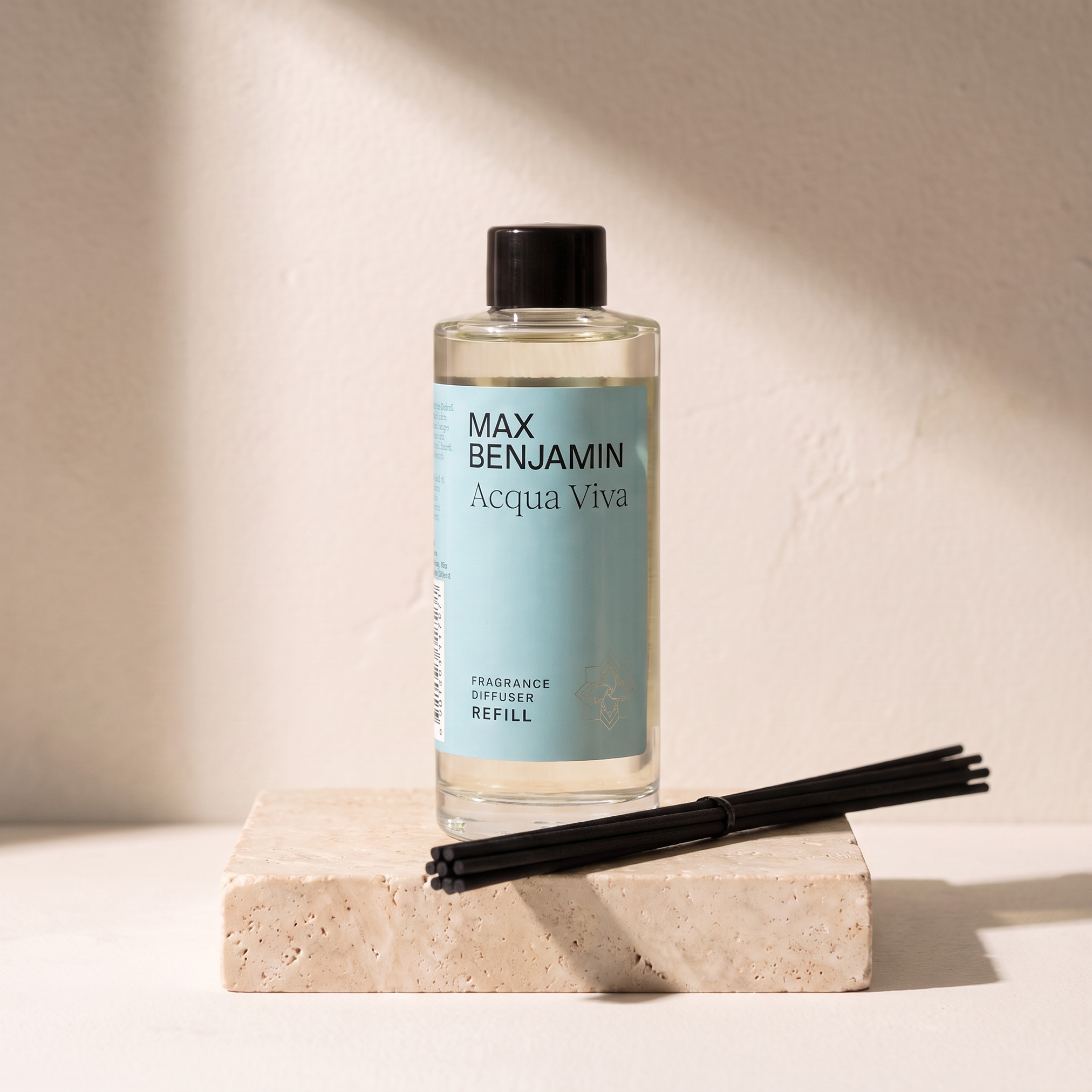Max Benjamin Acqua Viva Diffuser Refill - 150 ml-household-homefragrance-reeddiffusers-image-2