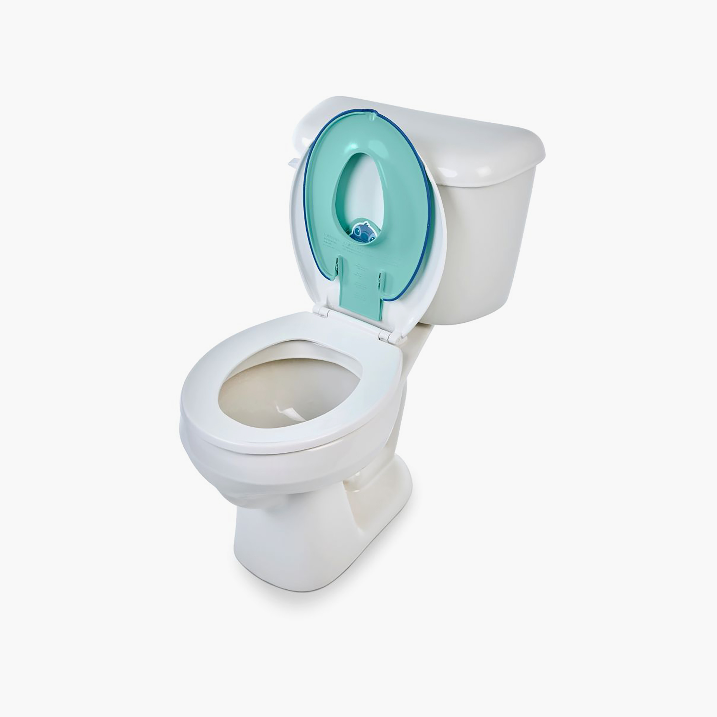 مقعد حمام تدريبي جونيور للطي للجلوس بتصميم ستيتش ديزني من برايت ستارتس-baby-diapering-pottytraining-image-2