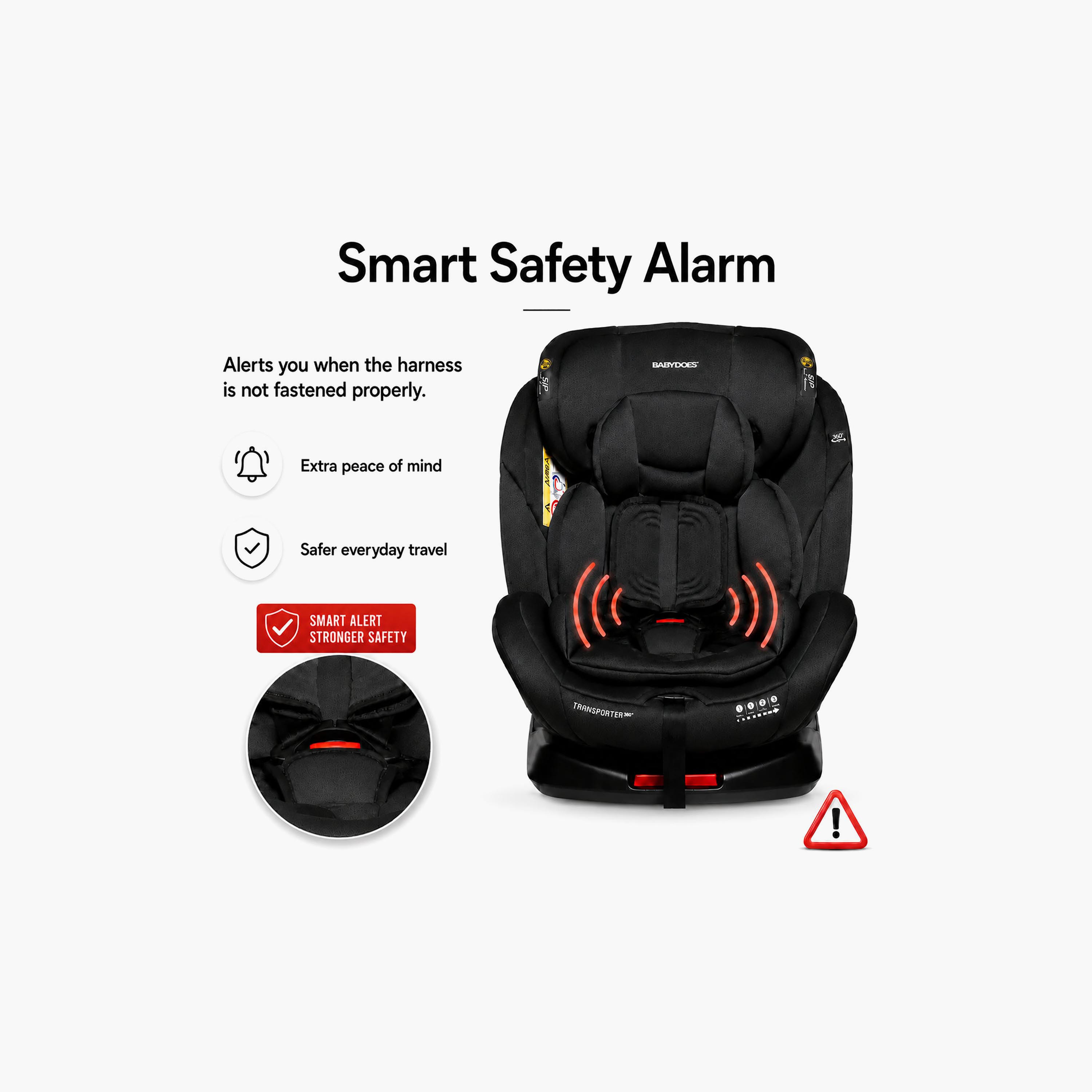 Babydoes Transporter 360 Rotating Baby Car Seat with Smart Safety Alarm-baby-gear-carseats-image-8