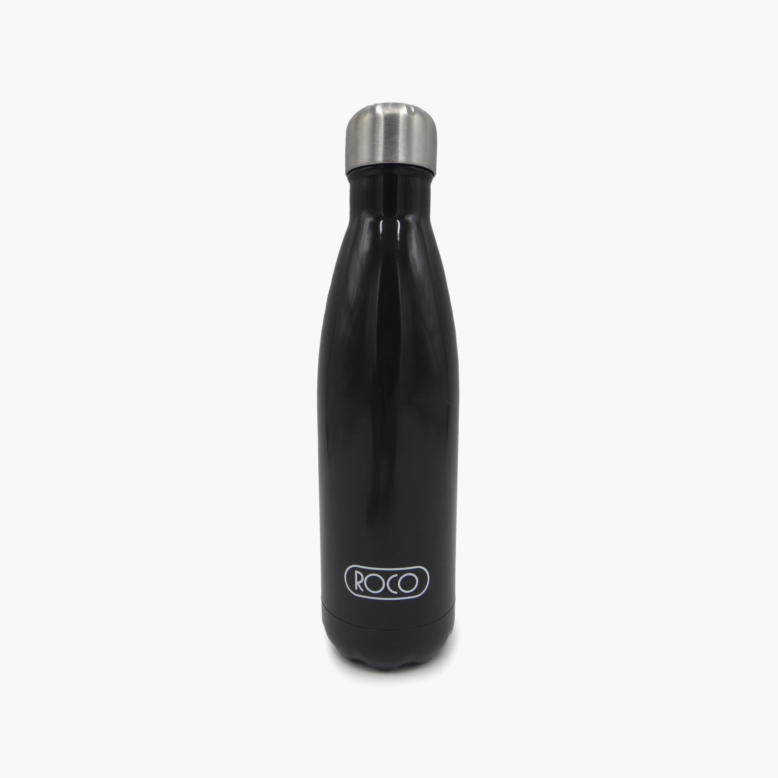 Roco Plain Stainless Steel Double Wall Water Bottle - 500 ml-school-waterbottles-image-1
