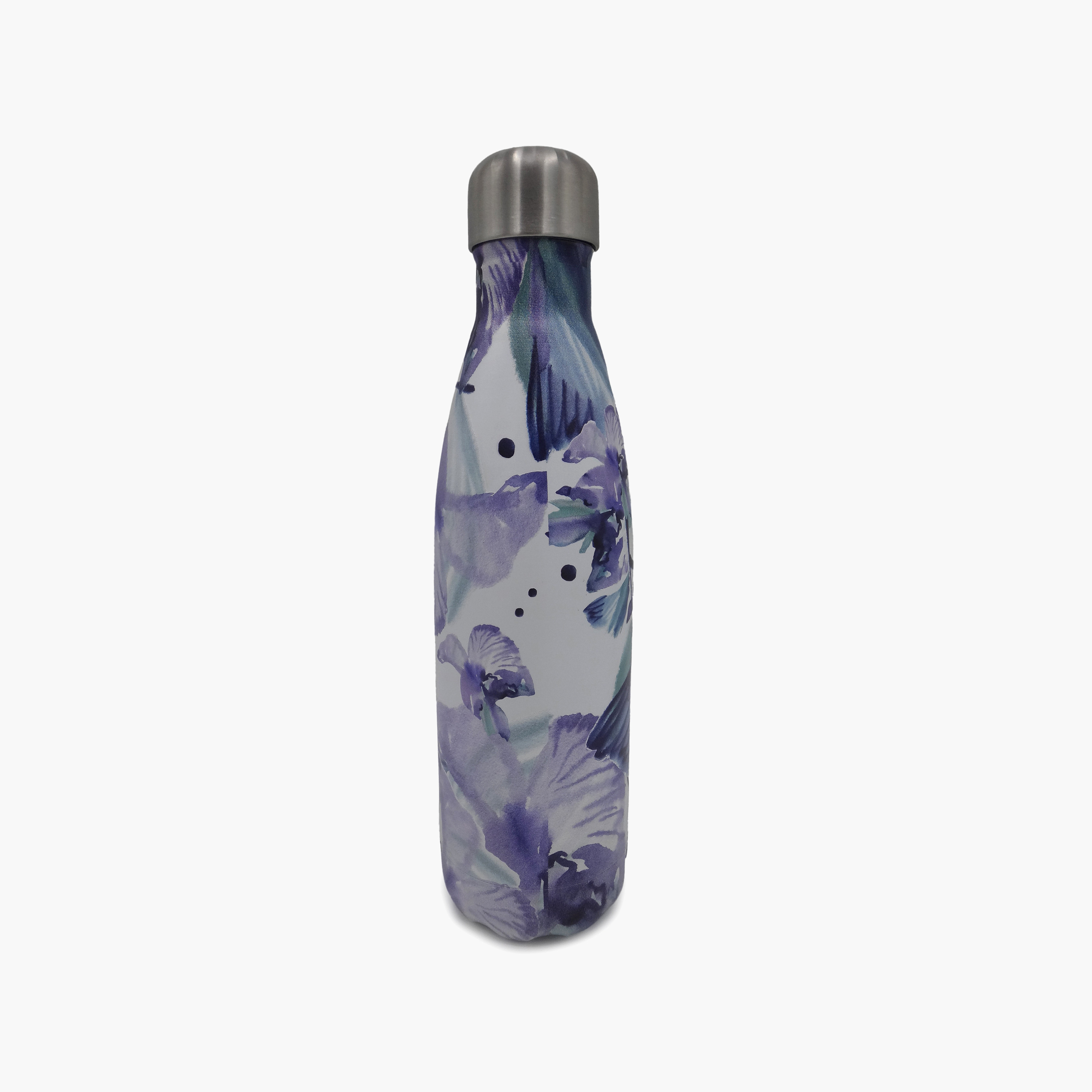 Roco Floral Stainless Steel Double Wall Water Bottle - 500 ml-school-waterbottles-image-2