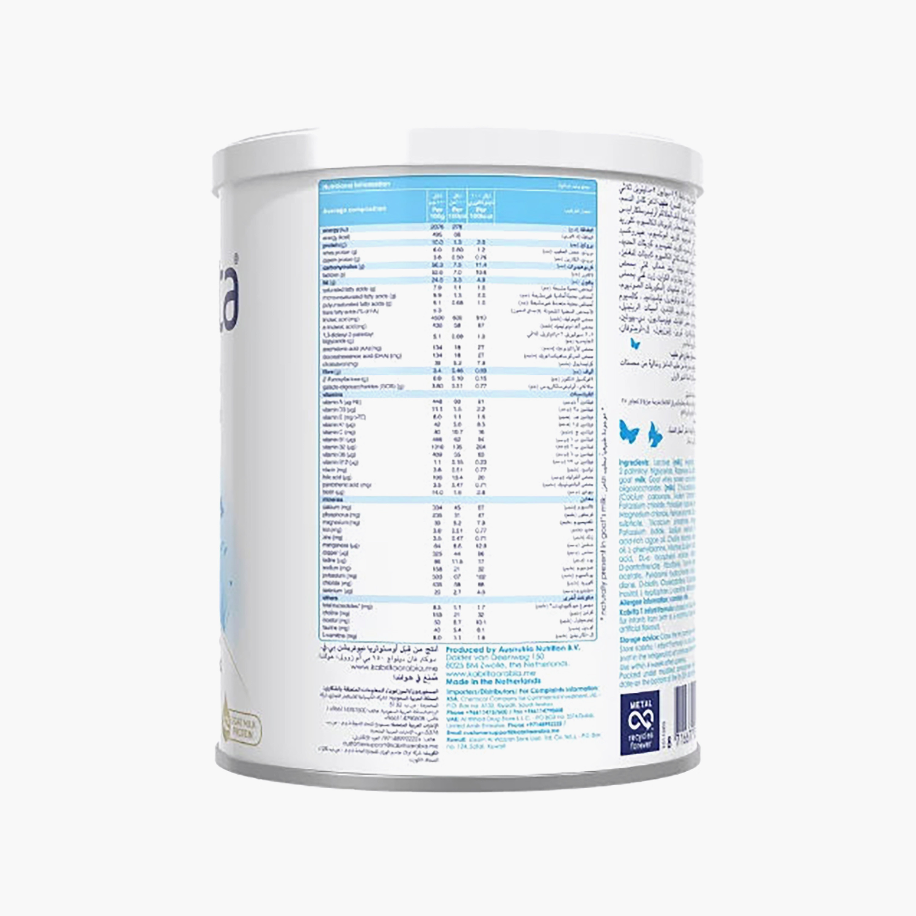 Kabrita Stage 1 Infant Formula Based Goat Milk Powder - 400 gm-baby-feeding-babyfood-image-4