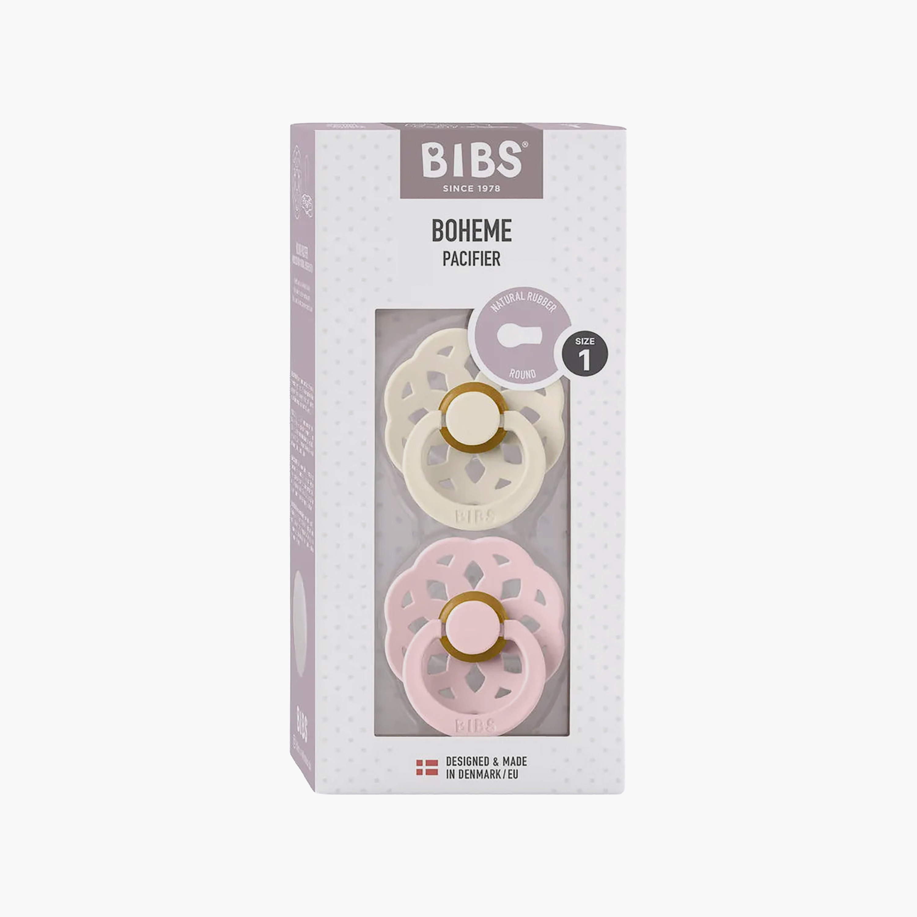 Pack of 2 BIBS Baby Pacifier with Orthodontic Design, 0-12 Months-baby-feeding-pacifiers-image-9