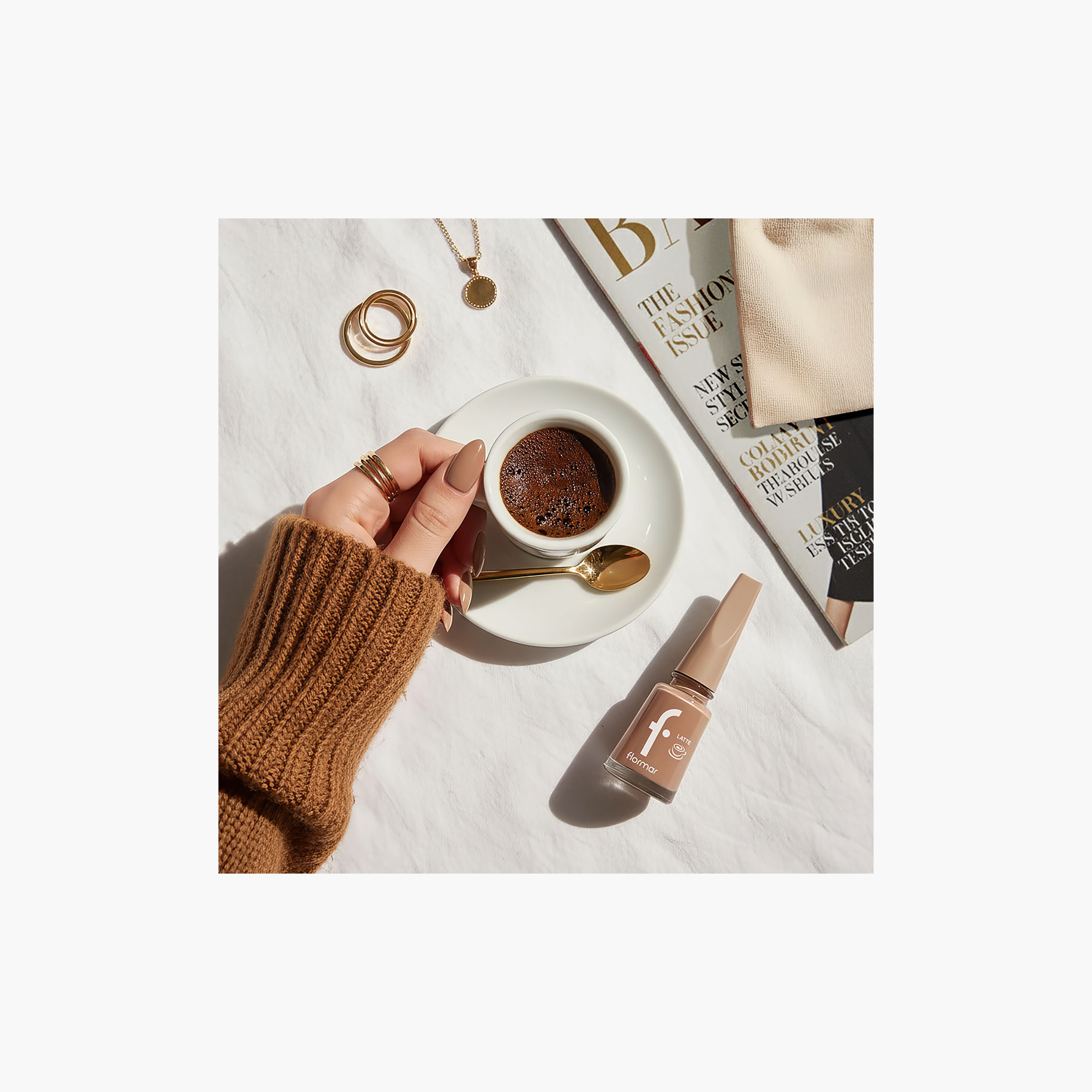 Flormar Latte Nail Enamel - 11ml-beautyandpersonalcare-makeup-nails-nailpolishes-image-3
