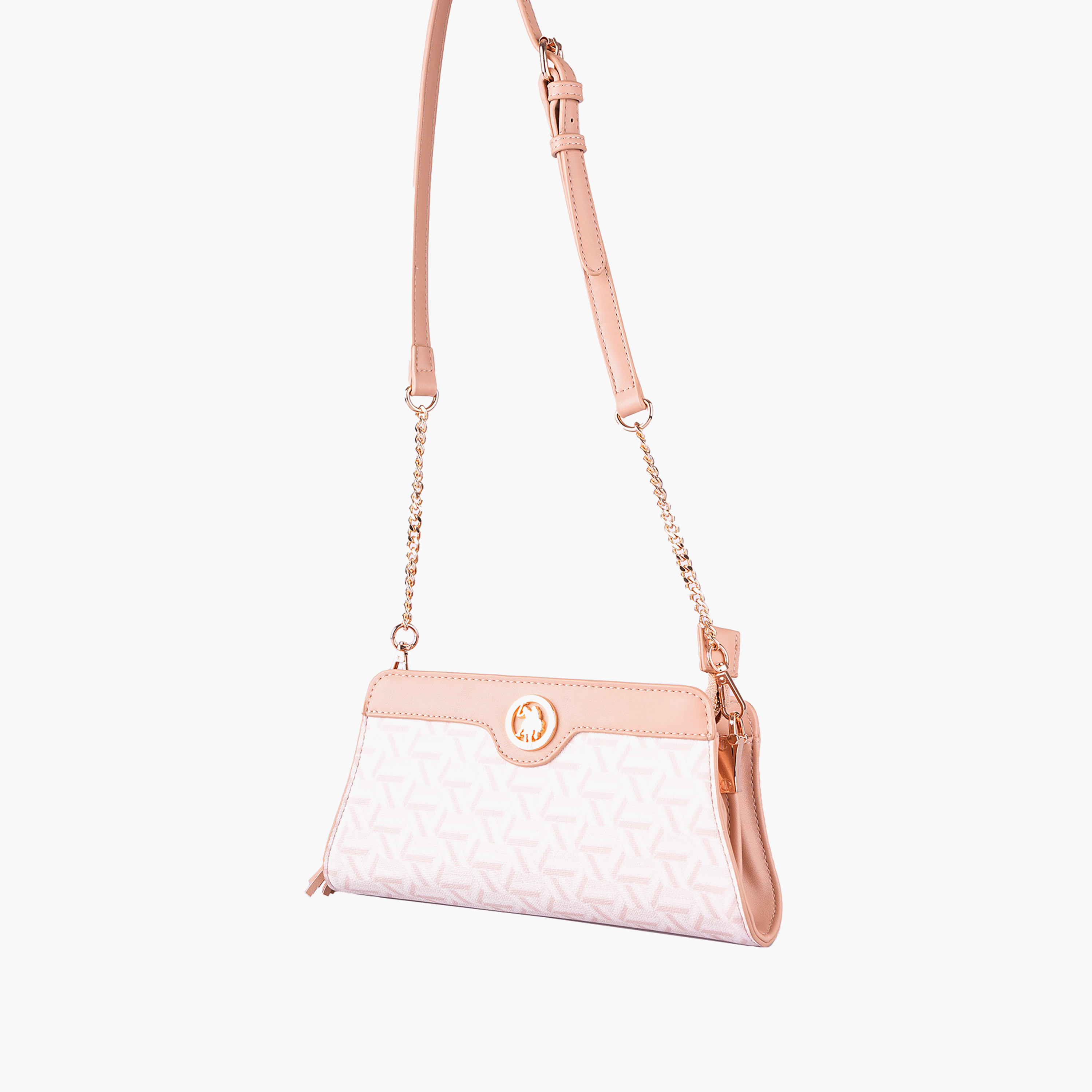 U.S. Polo Assn. Aspen Heritage Light Brown Crossbody Bag | US6541-women-bagsandwallets-handbags-image-2