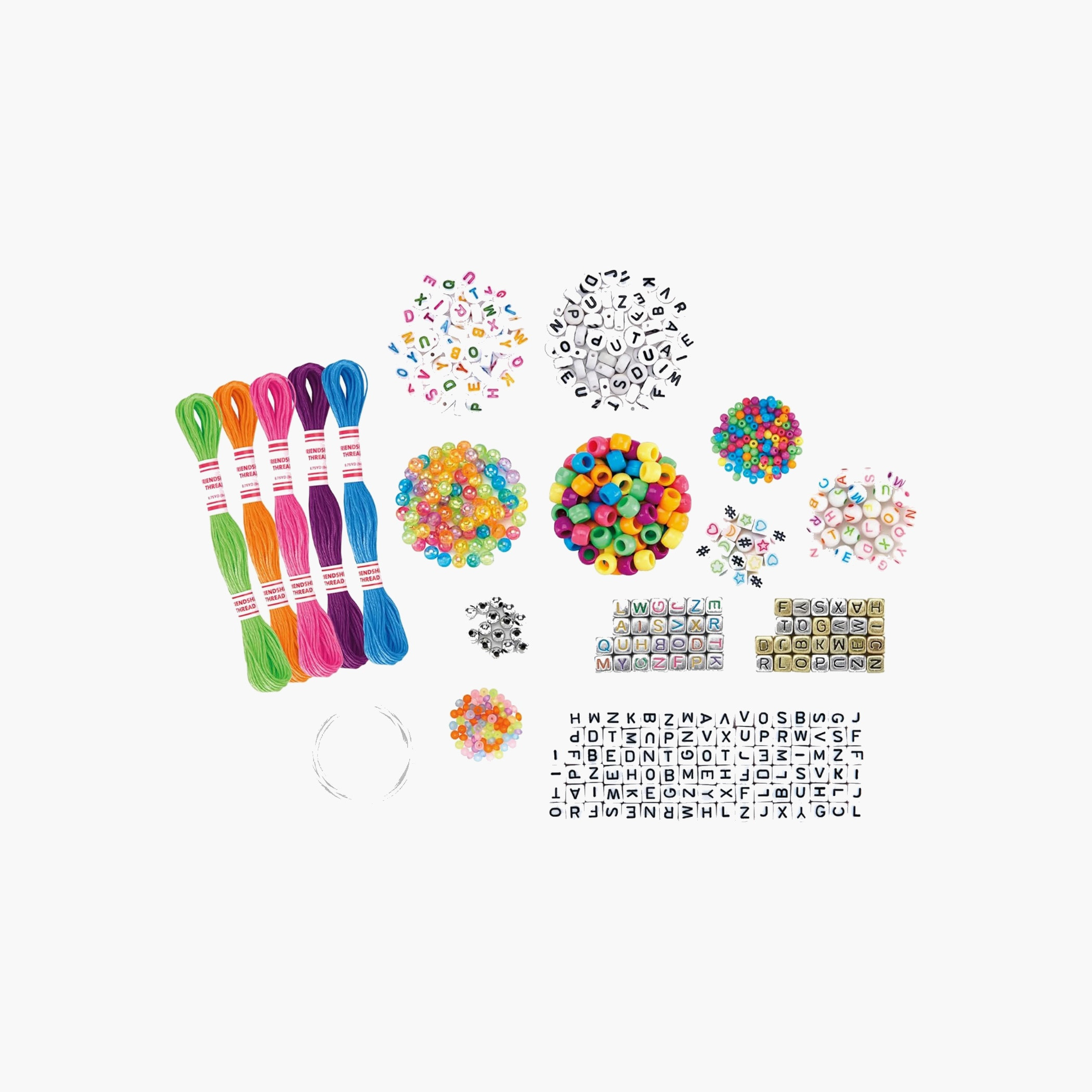 طقم صنع أساور مخصصة بحروف وأحرف لامعة من شيمر آند سباركل-school-artsandcrafts-image-5