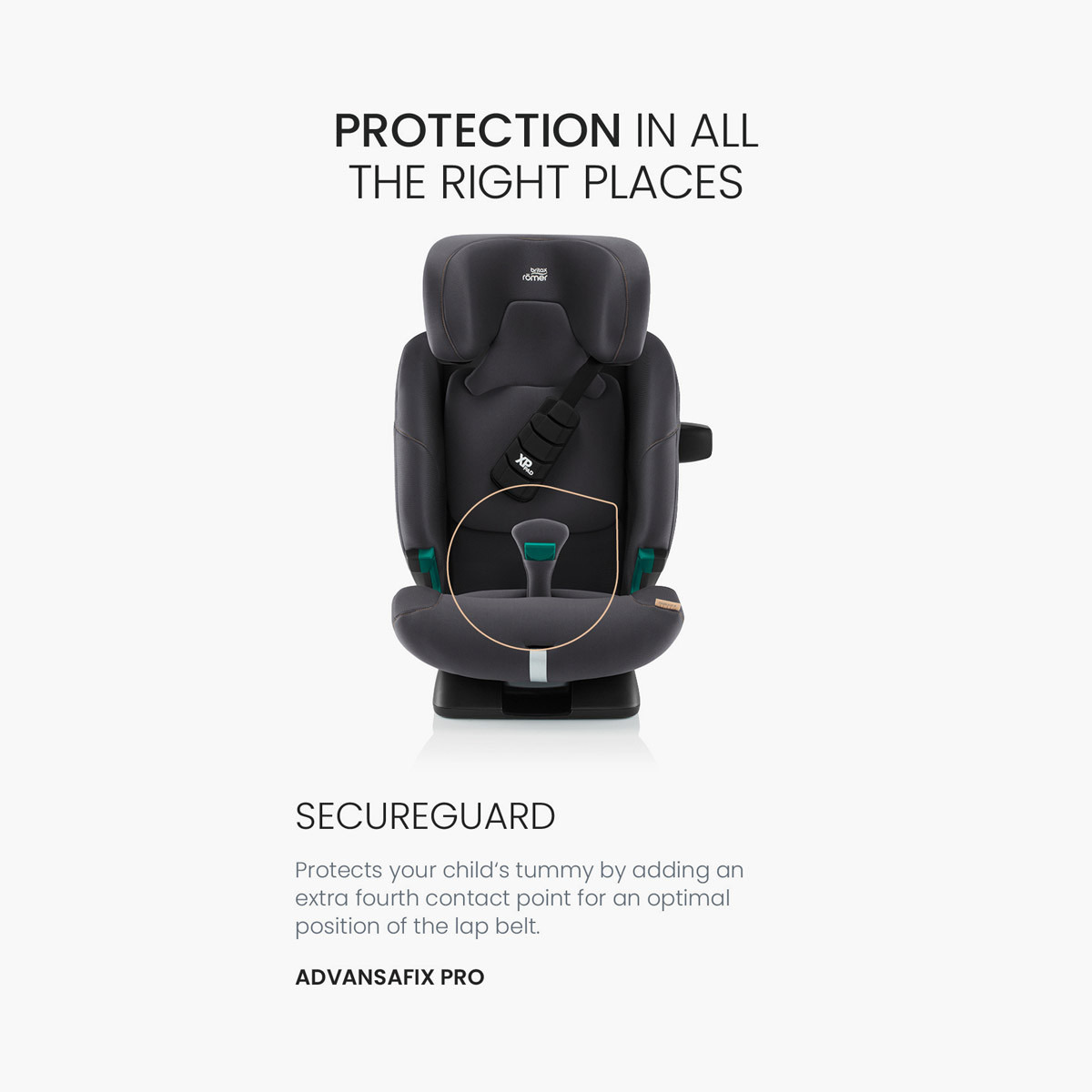 Britax Advansafix Pro Style Booster Seat with ISOFIX and Seat Belt System-baby-gear-carseats-image-13