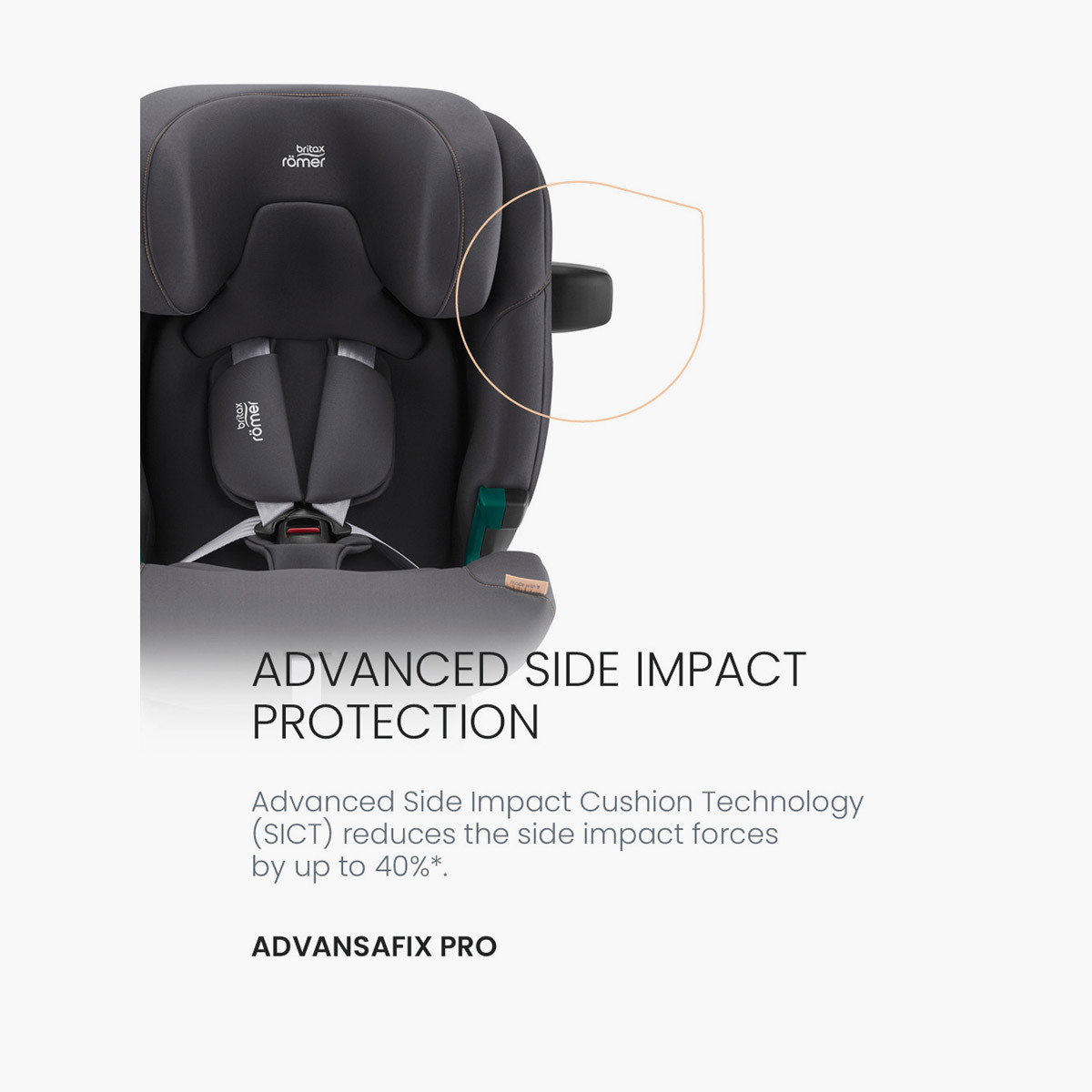Britax Advansafix Pro Style Booster Seat with ISOFIX and Seat Belt System-baby-gear-carseats-image-13