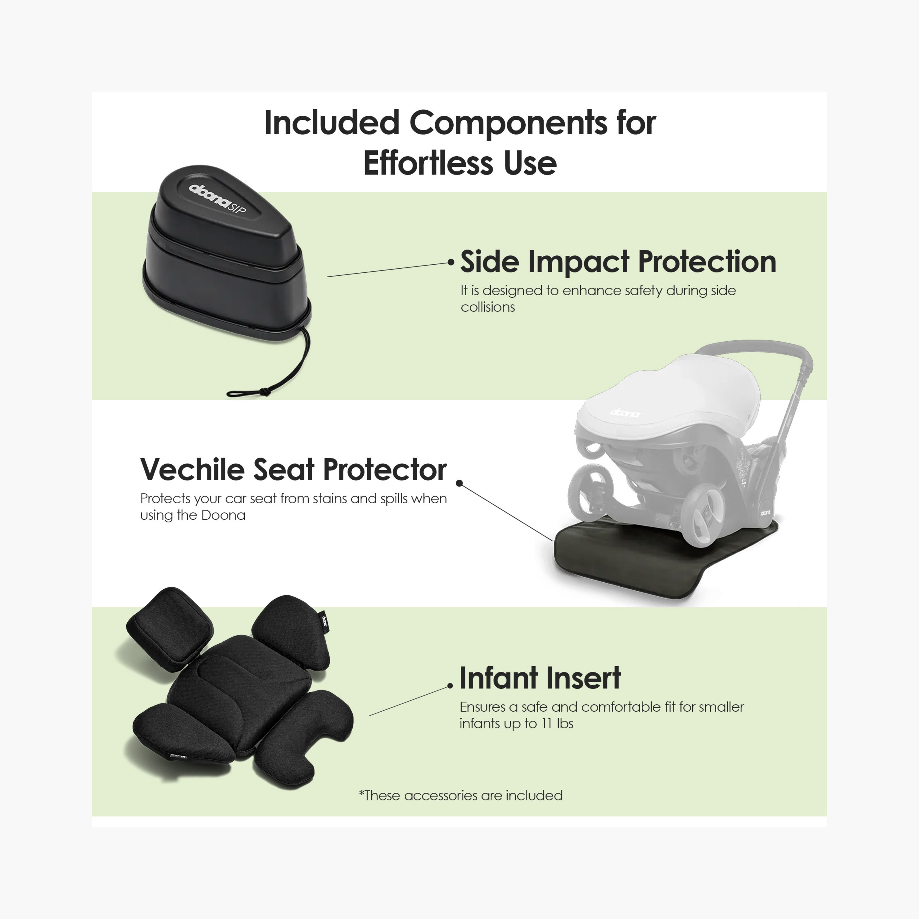 مقعد سيارة للأطفال بمقبض قابل للتعديل، مواجه للخلف ونظام إيزوفيكس من دونا-baby-gear-carseats-image-5