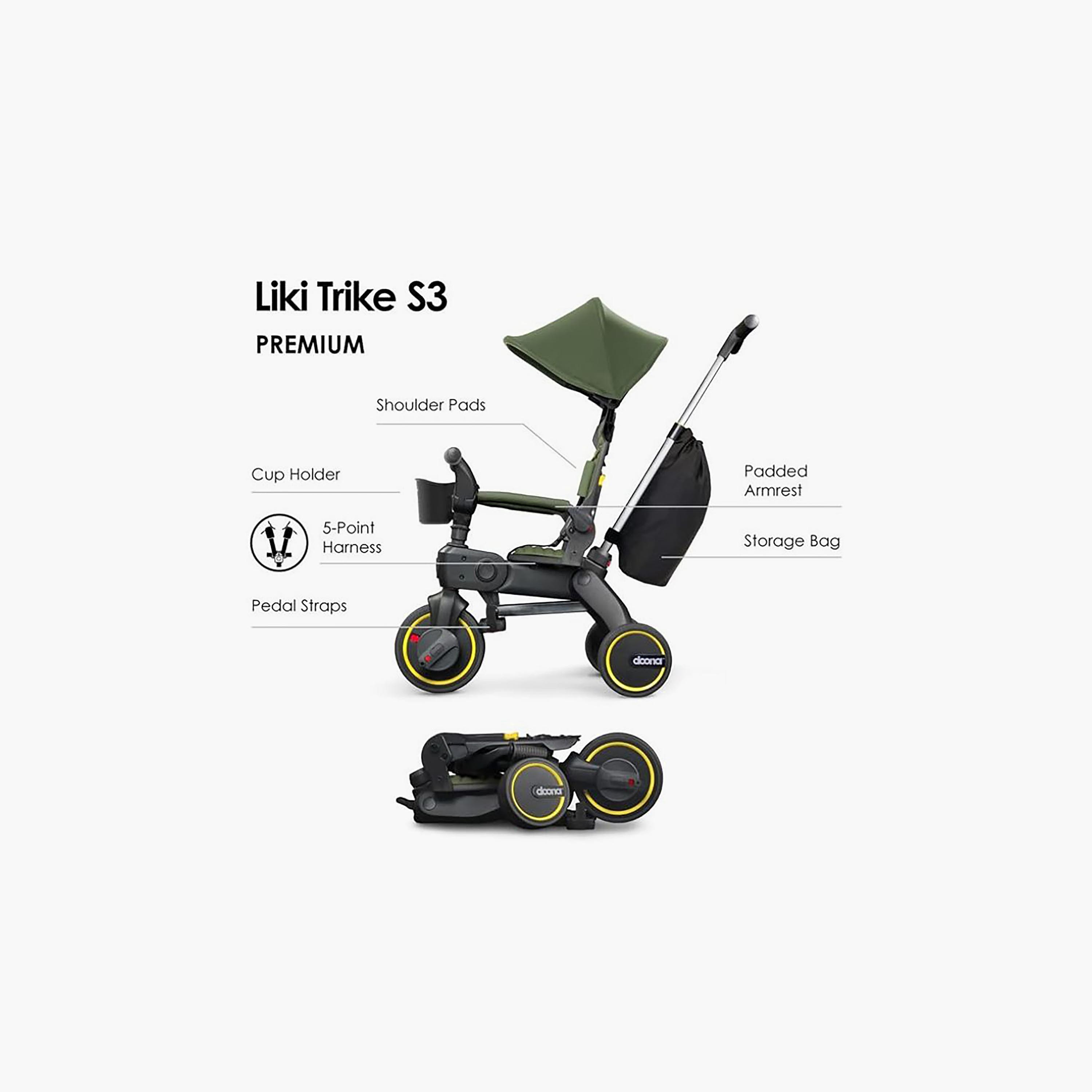 Doona S3 Liki Trike-baby-gear-strollersandprams-buggies-image-2