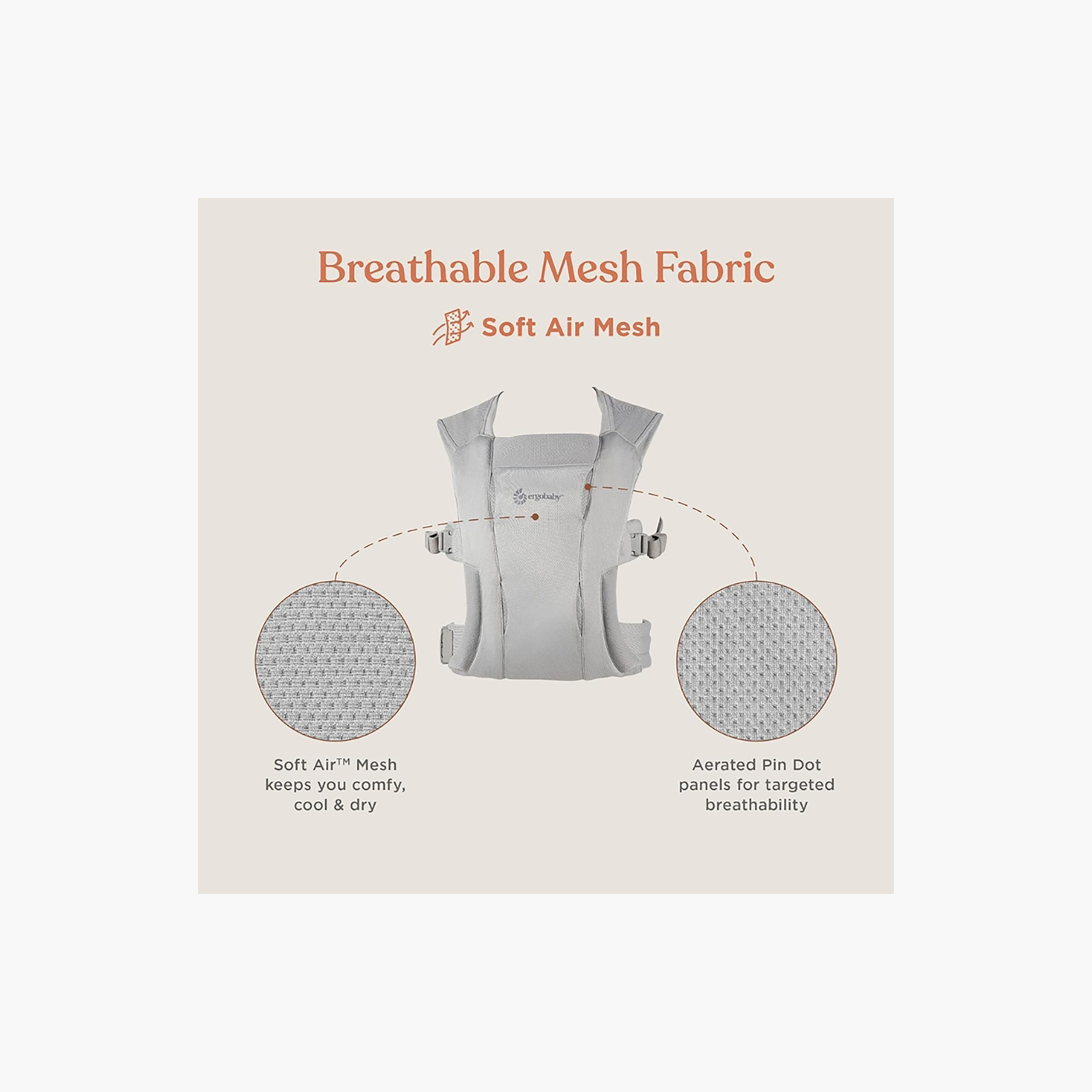 حمالة أطفال إمبريس سوفت إير ميش من إرجوبيبي-baby-gear-babycarriers-image-6