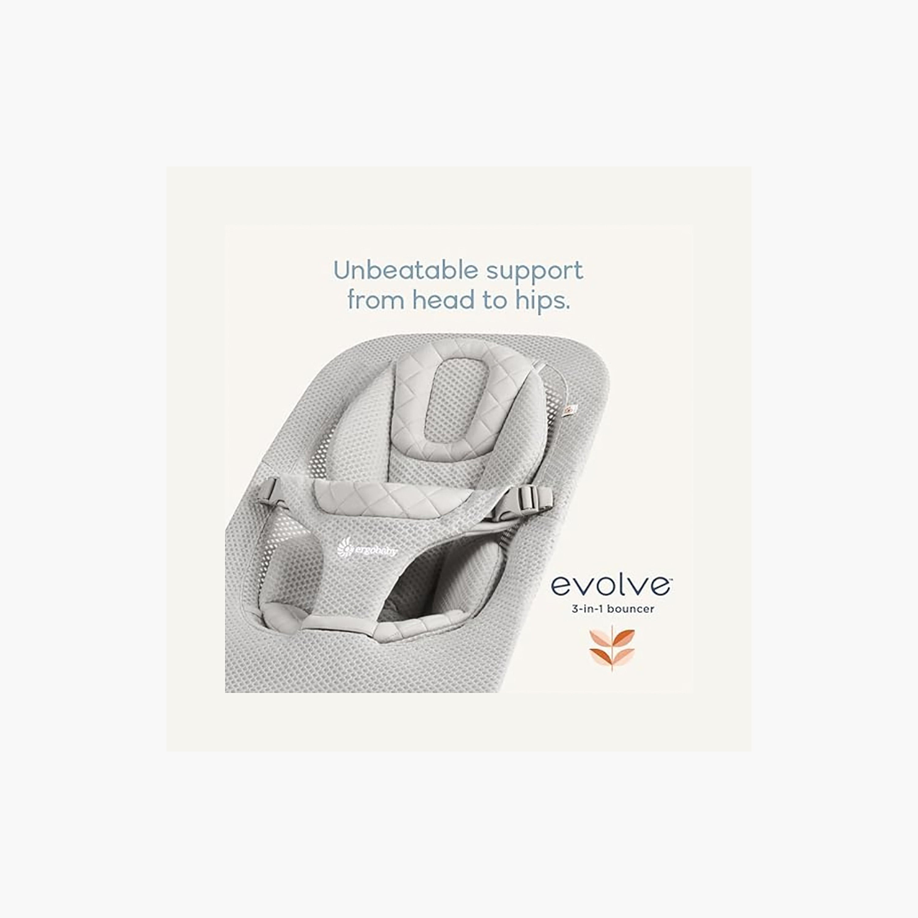 Ergobaby Evolve Mesh Baby Bouncer-baby-infantactivity-bouncers-image-5