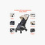 Ergobaby Metro 3 Stroller with 3-Fold System and Compact Fold-baby-gear-strollersandprams-strollers-image-4