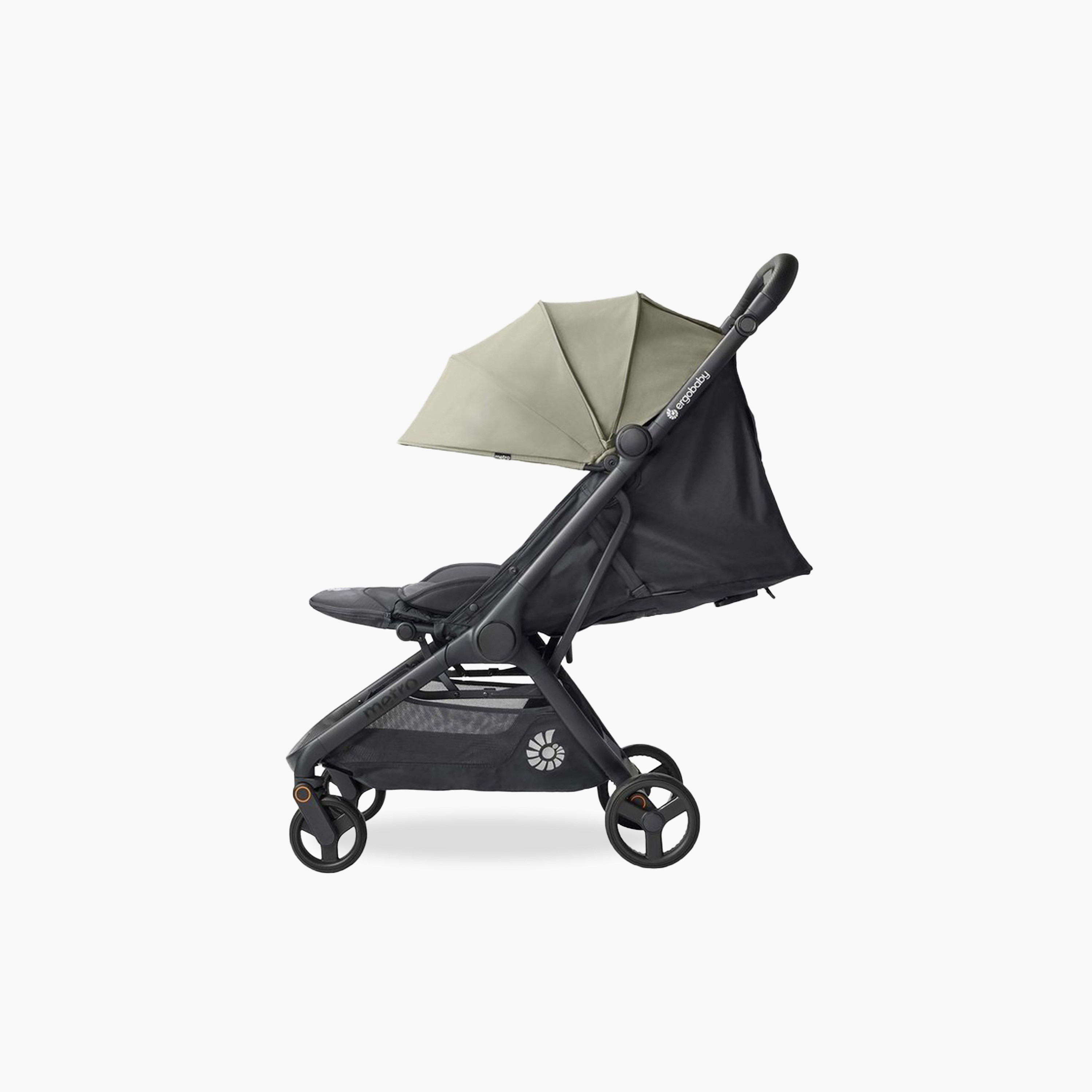 عربة أطفال بنظام ثلاثي الطي وبطي مدمج إرجو بيبي ميترو من إرجو بيبي-baby-gear-strollersandprams-strollers-image-2