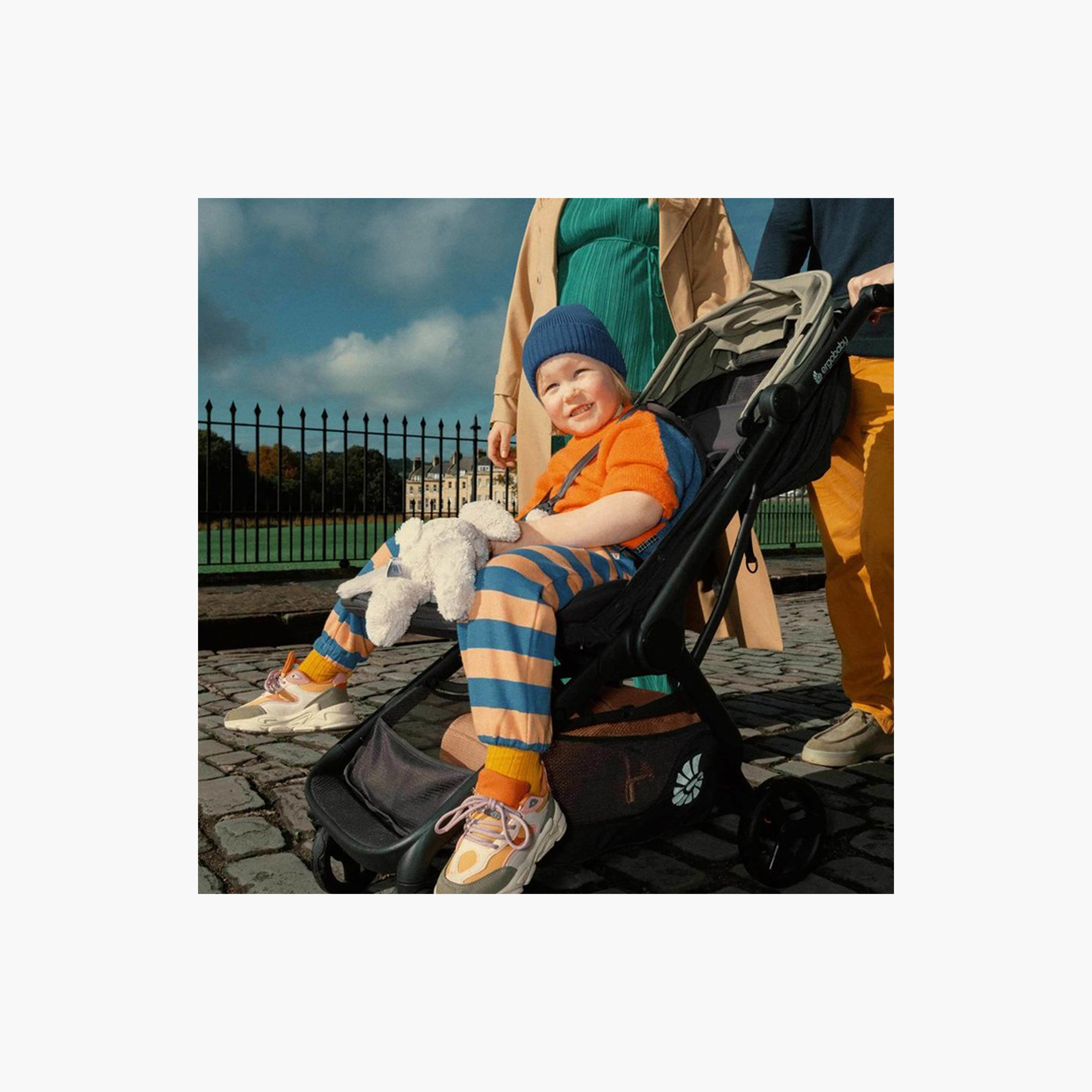 عربة أطفال بنظام ثلاثي الطي وبطي مدمج إرجو بيبي ميترو من إرجو بيبي-baby-gear-strollersandprams-strollers-image-7