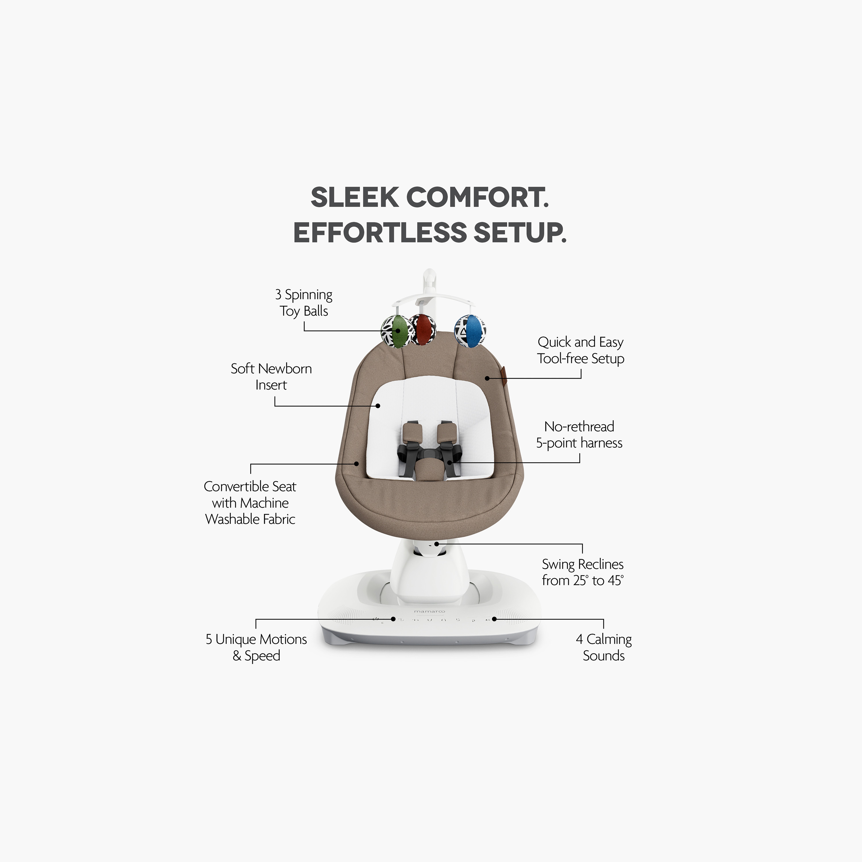 UPPAbaby Mamaroo Rocker with Multi Reclining Positions-baby-infantactivity-rockers-image-3